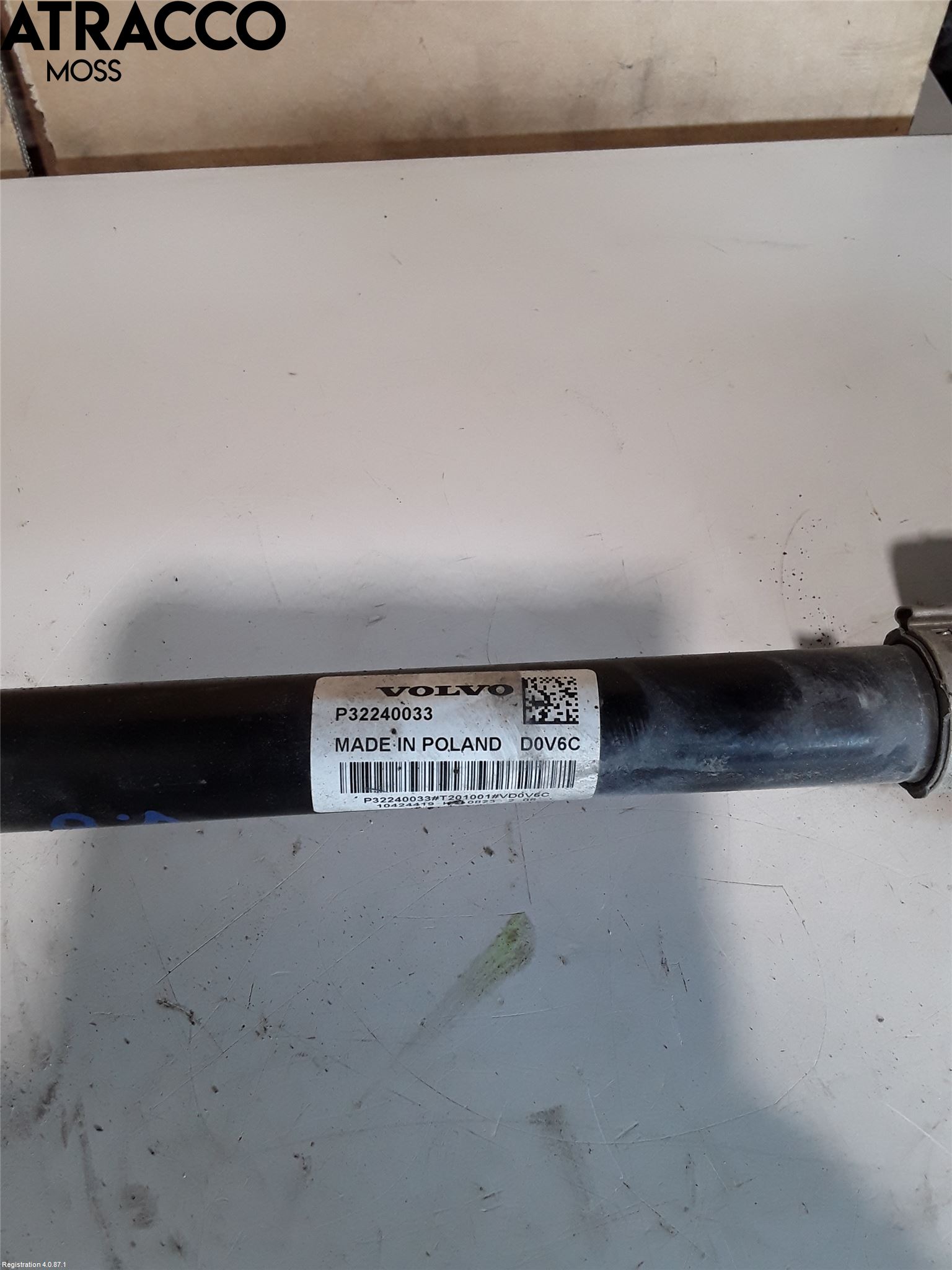 Volvo XC40/RECHARGE 18- Drivaksel Bak Kompl Venstre