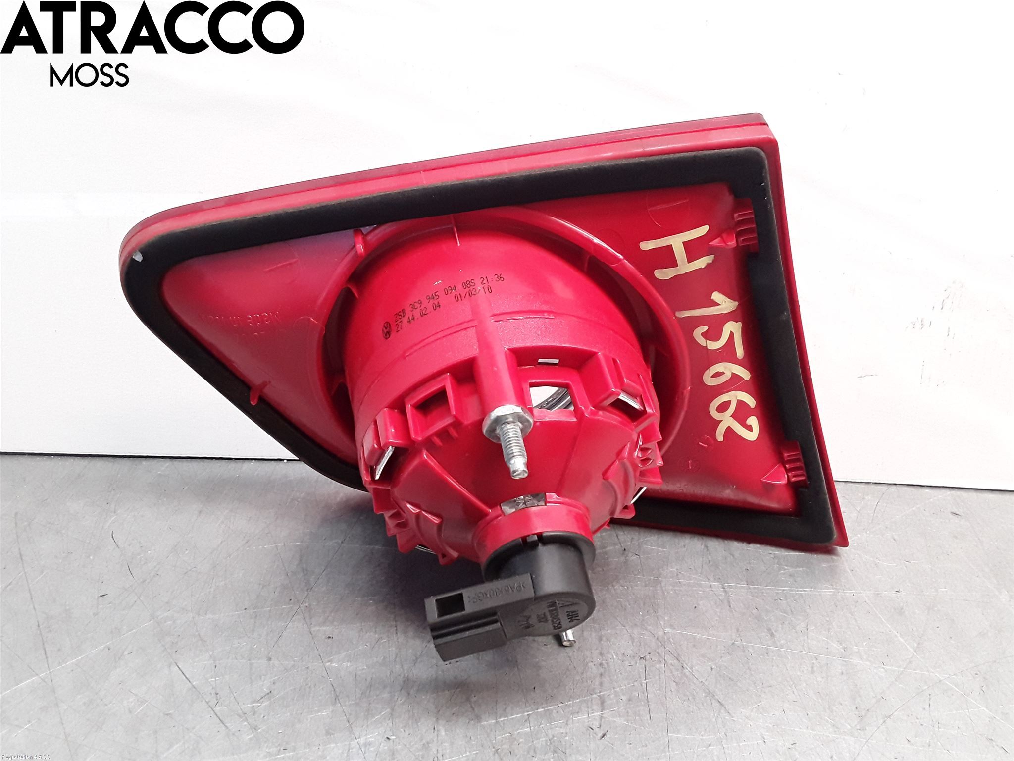 Volkswagen VW PASSAT 05-11 Baklykt Høyre  På Luke(Indre)