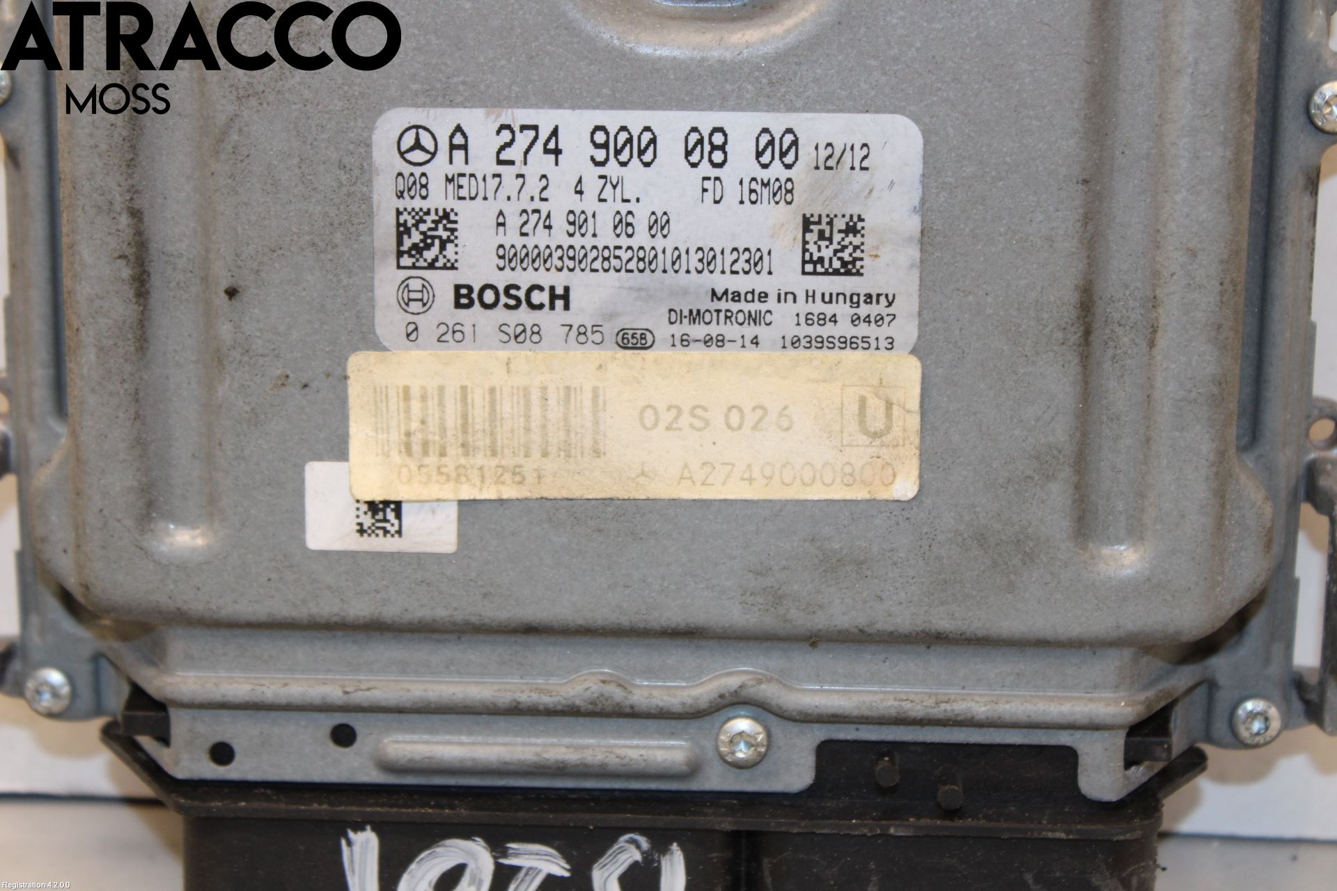 Mercedes-Benz MB C-KLASS (W205) 14-21 Styreenhet Innsprøytning