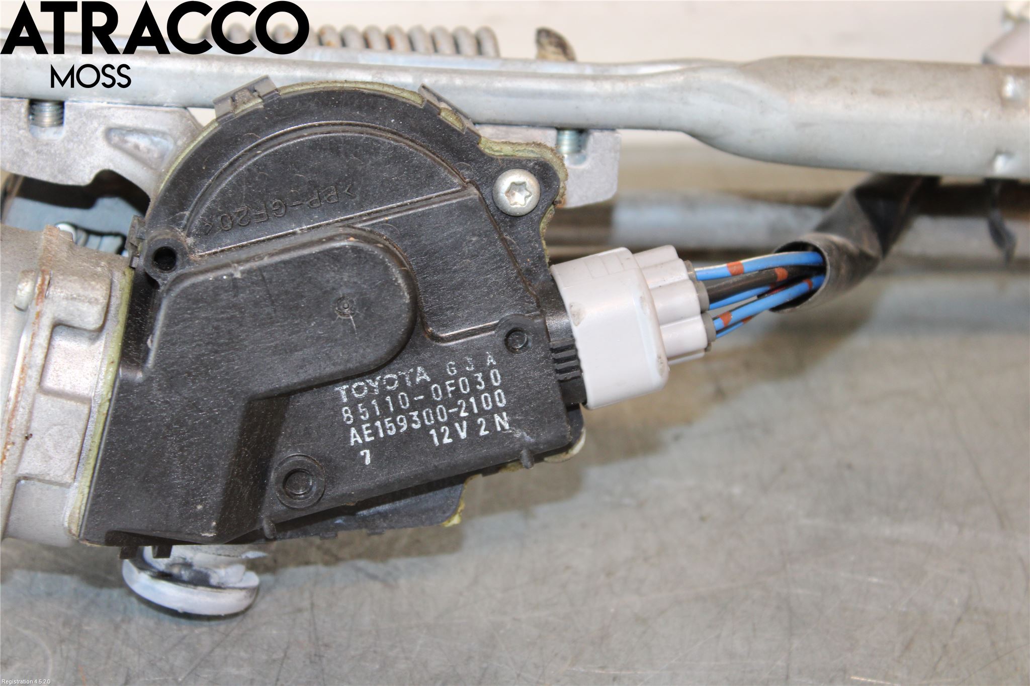 Toyota VERSO 09-18 Viskermotor Frontrute