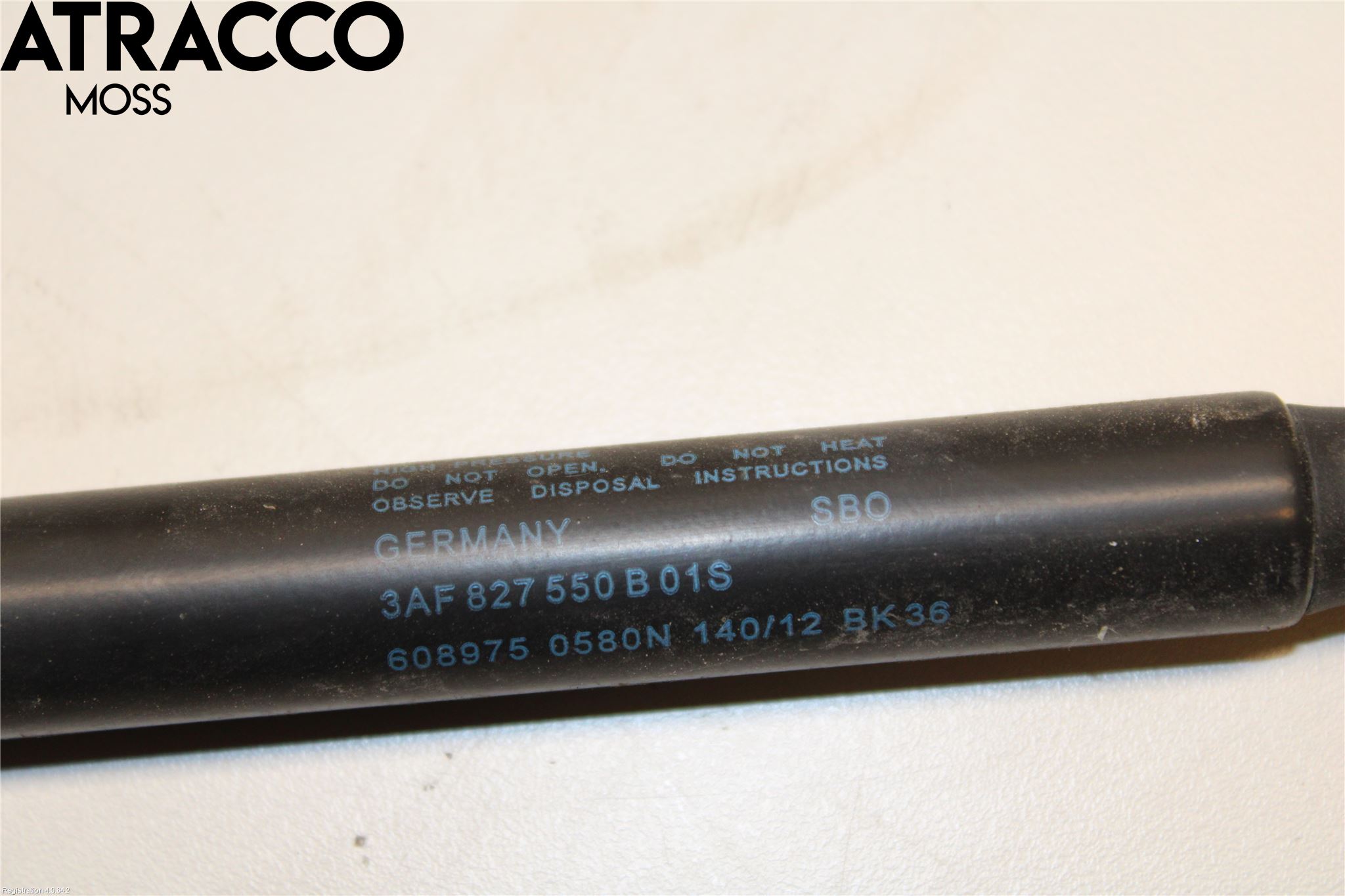 Volkswagen VW PASSAT 11-14 Bakluke Demper-Gassfjær