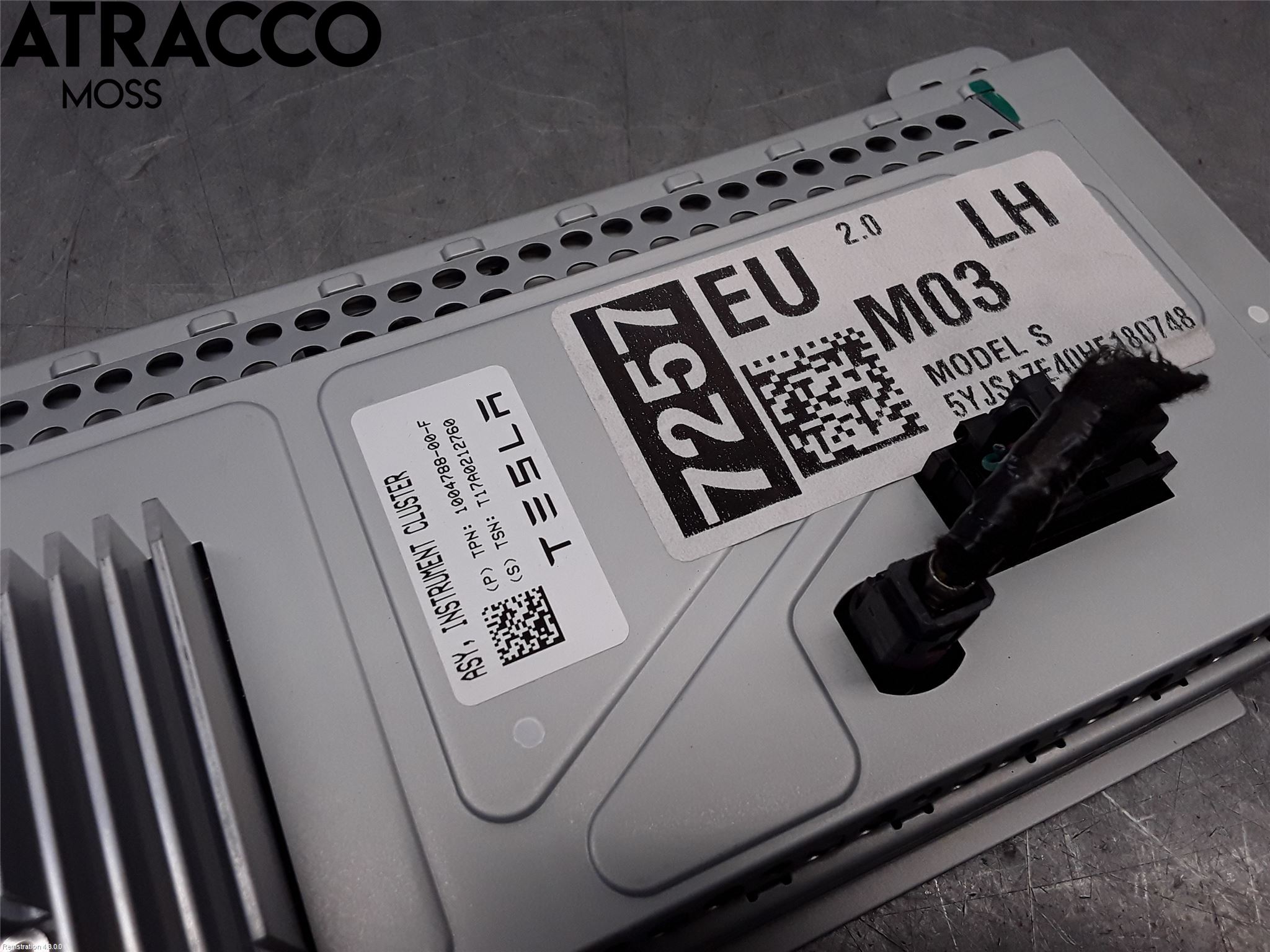 Tesla MODEL S 13- Multifunktionsdisplay