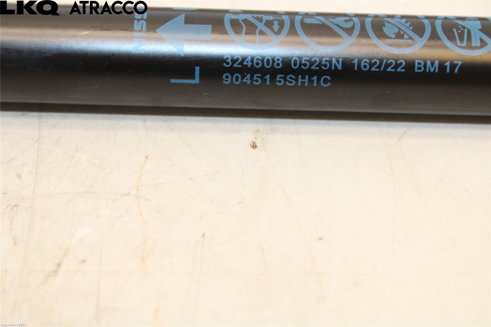 Nissan LEAF 18- Bakluke Demper-Gassfjær