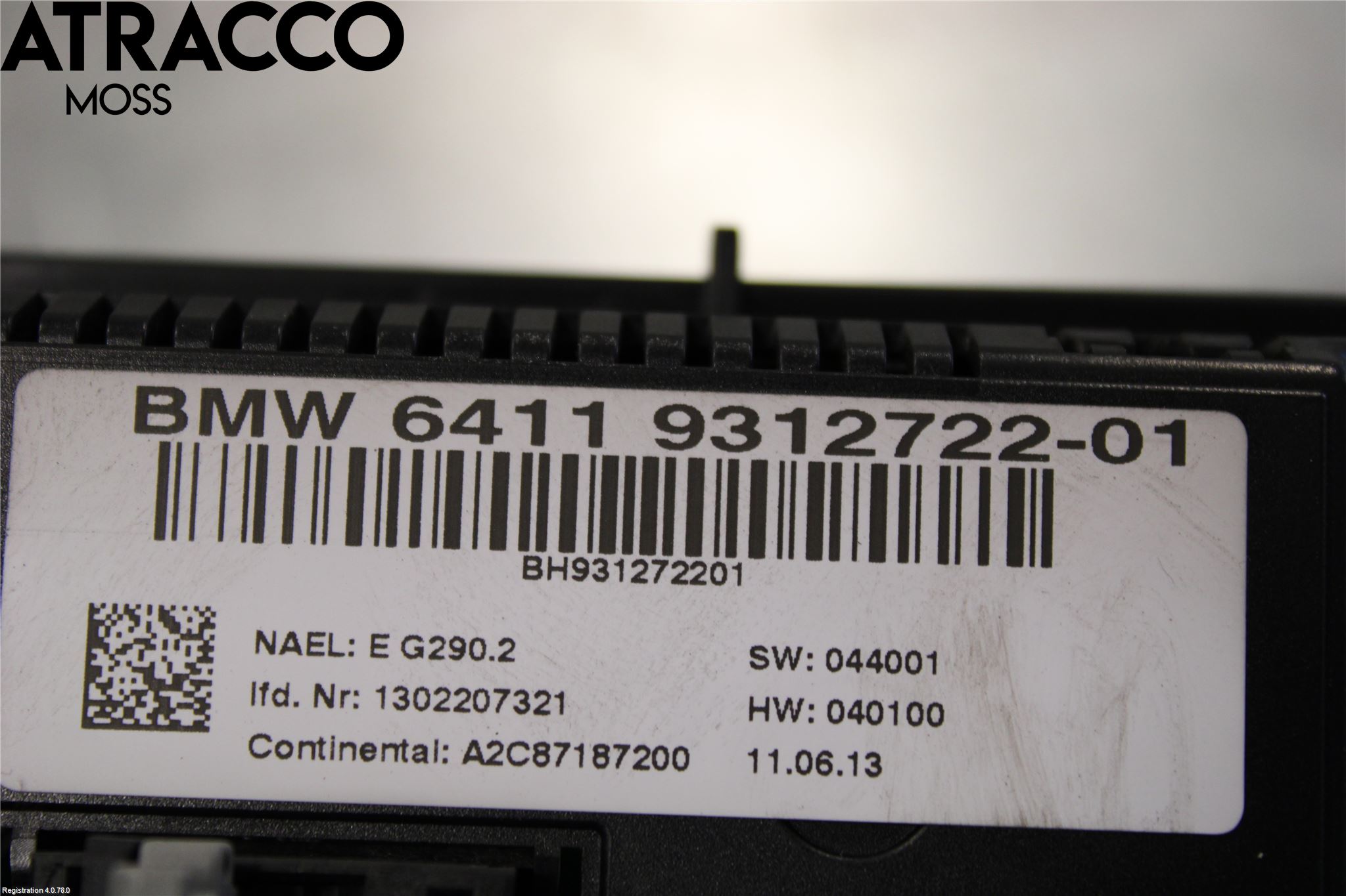 BMW X3 F25 10-17 Varme Ac Betjening-Display