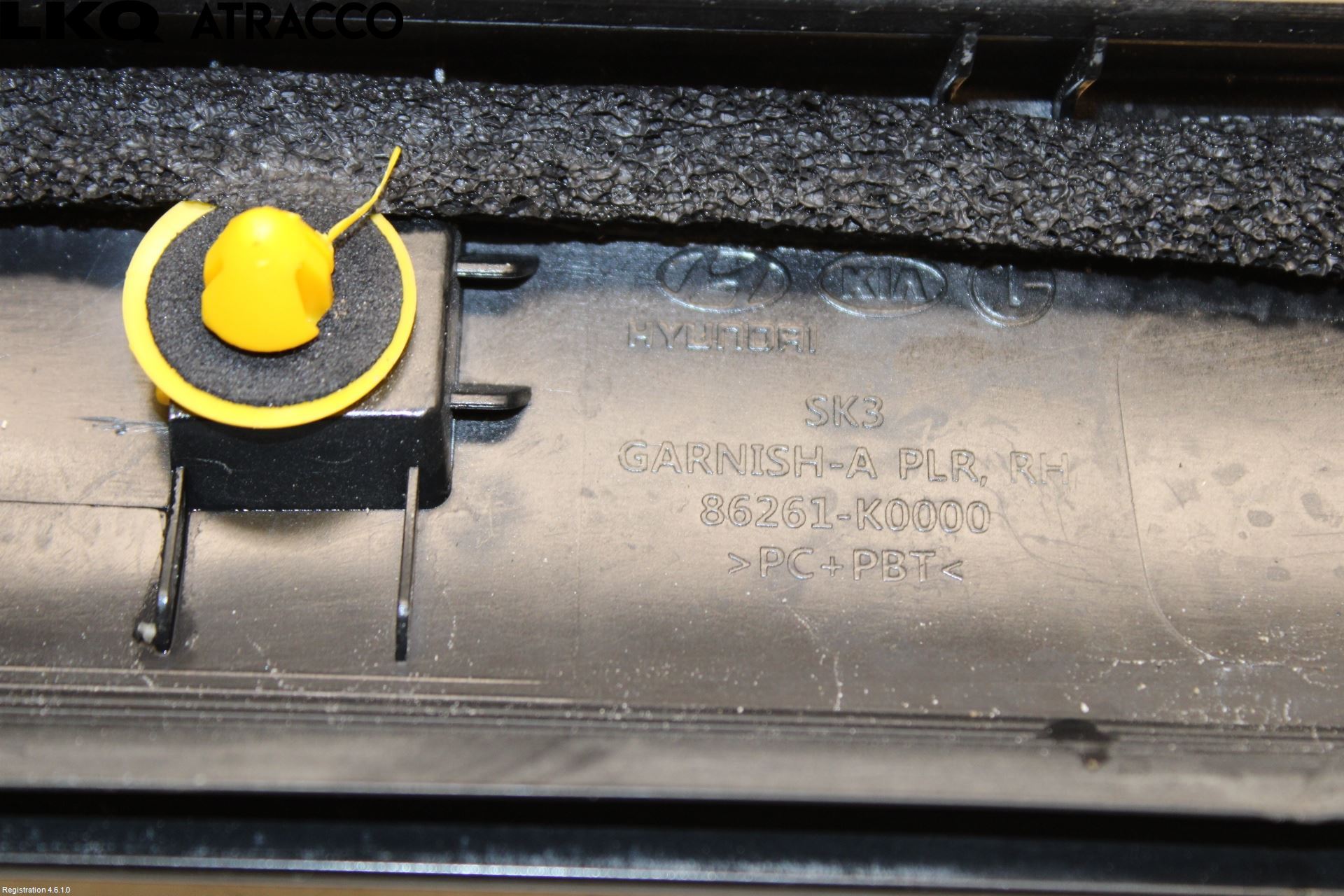 Kia SOUL 09- Frontrute Dekorlist