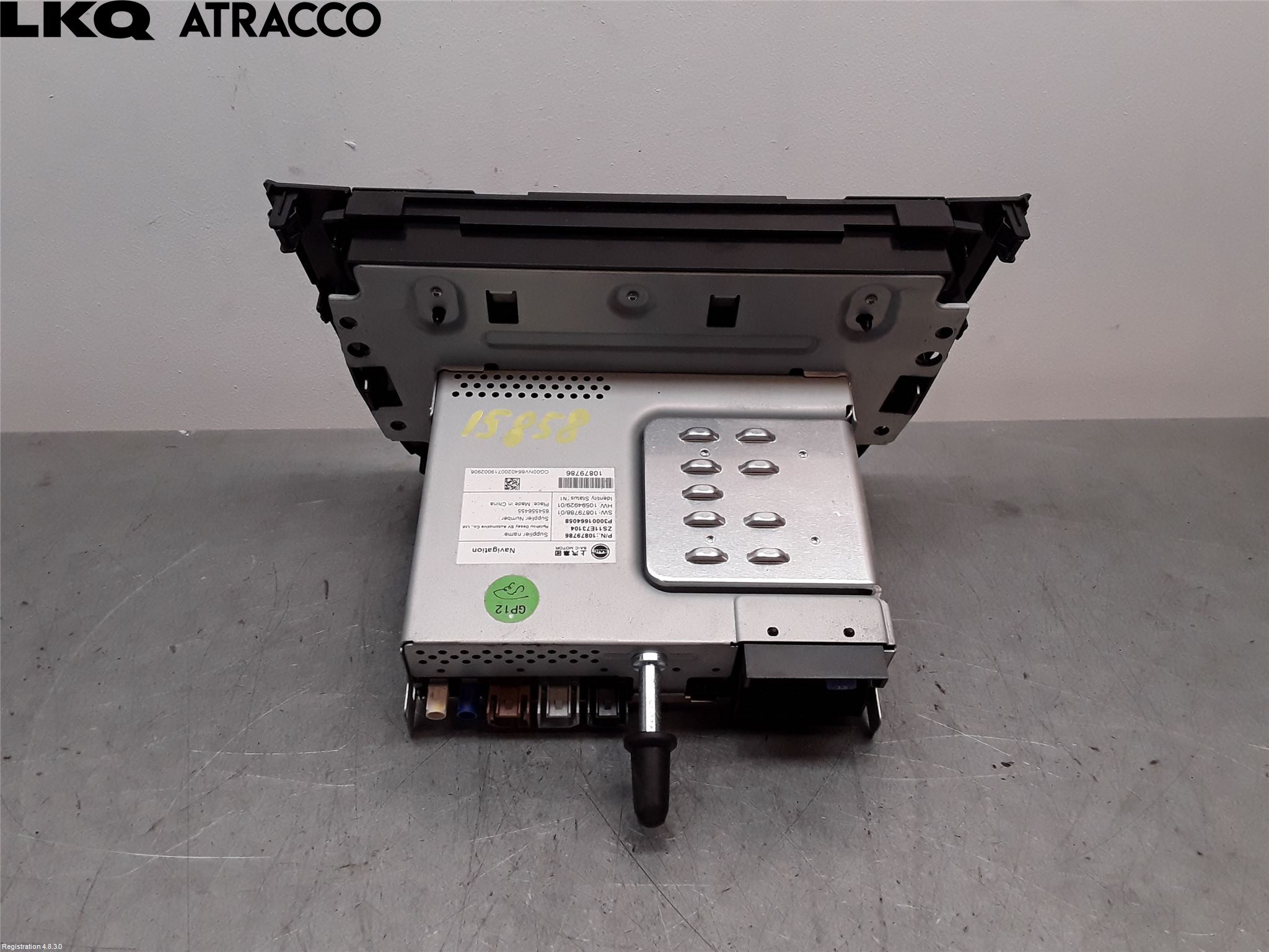 MG ZS EV 20- Stereo Radio