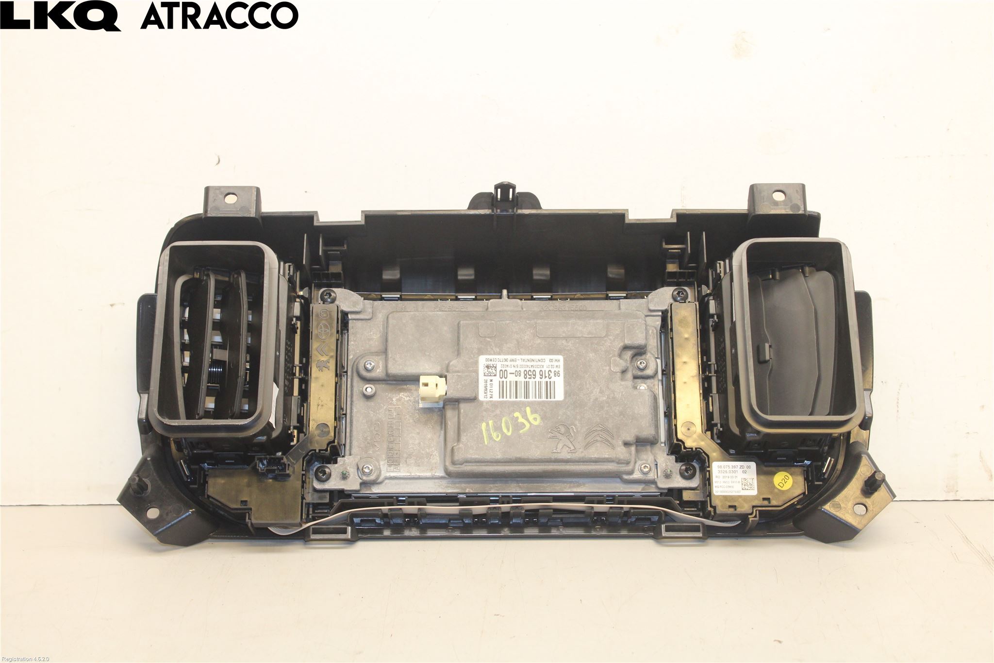 Toyota PROACE II 16- Multifunktionsdisplay