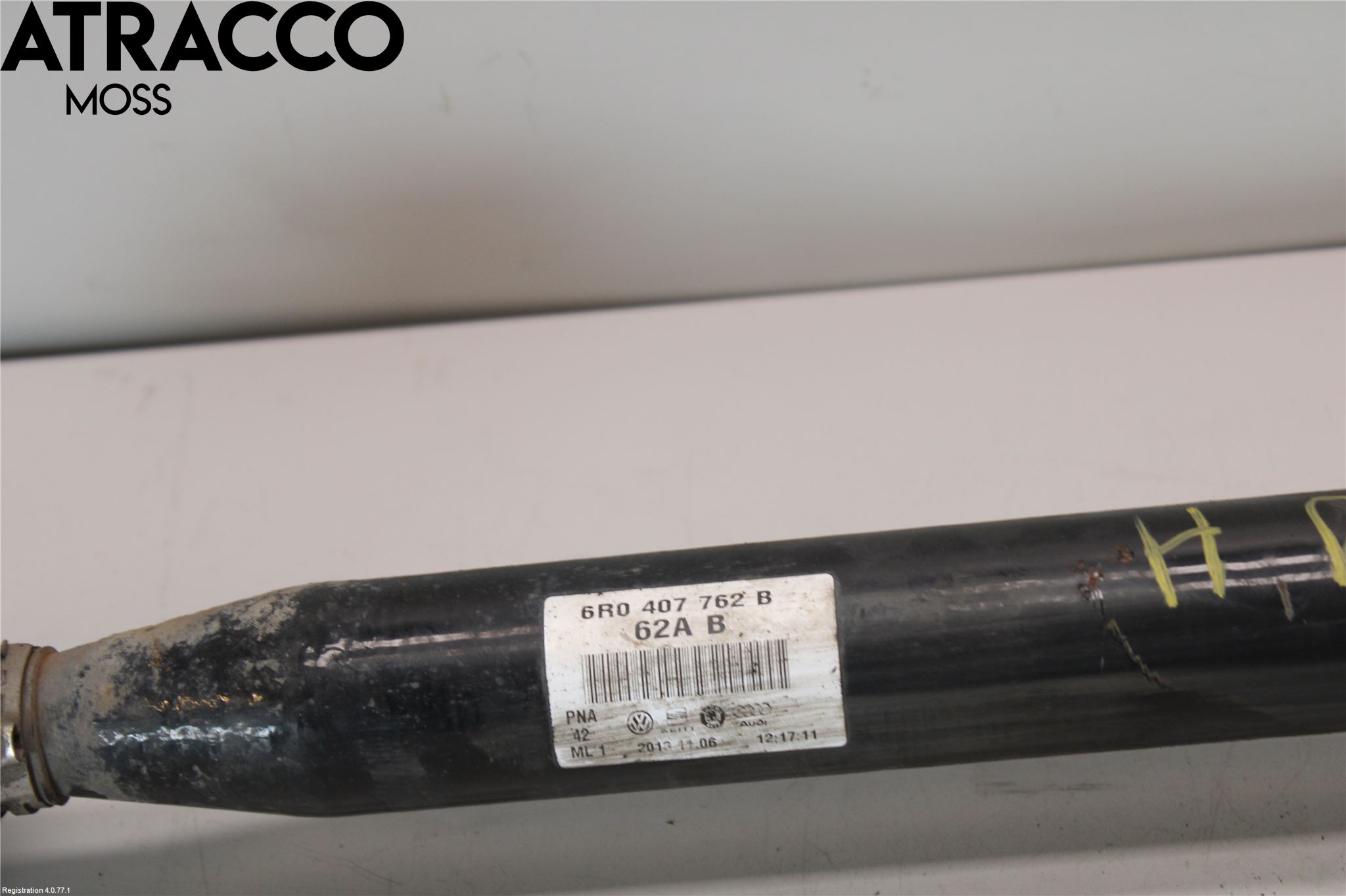 Volkswagen VW POLO 10-17 Drivaksel Foran Kompl Høyre