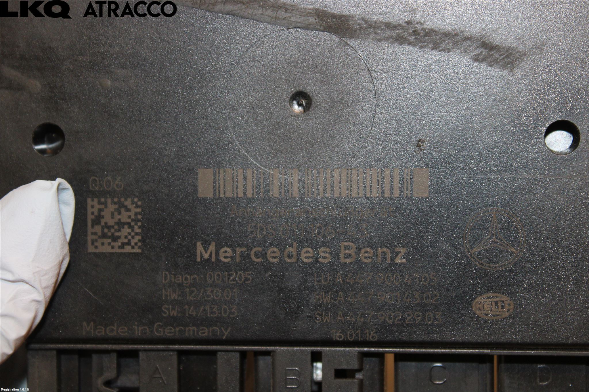 Mercedes-Benz MB VITO/V-KLASS (W640,W447,W448) 14- Styreenhet Tilhengerfeste