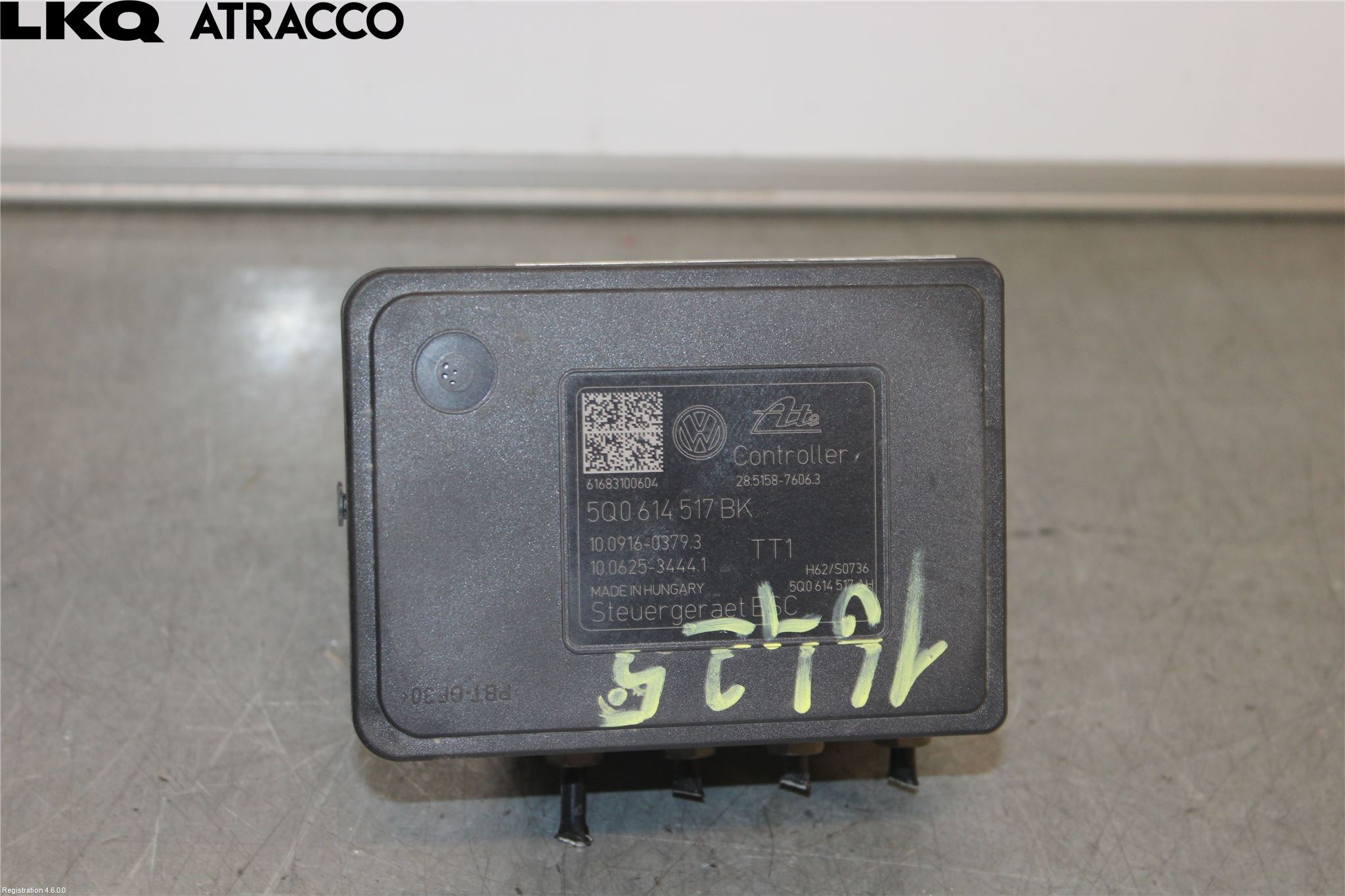 Volkswagen VW PASSAT 15-19 Abs Hydraulikkaggregat