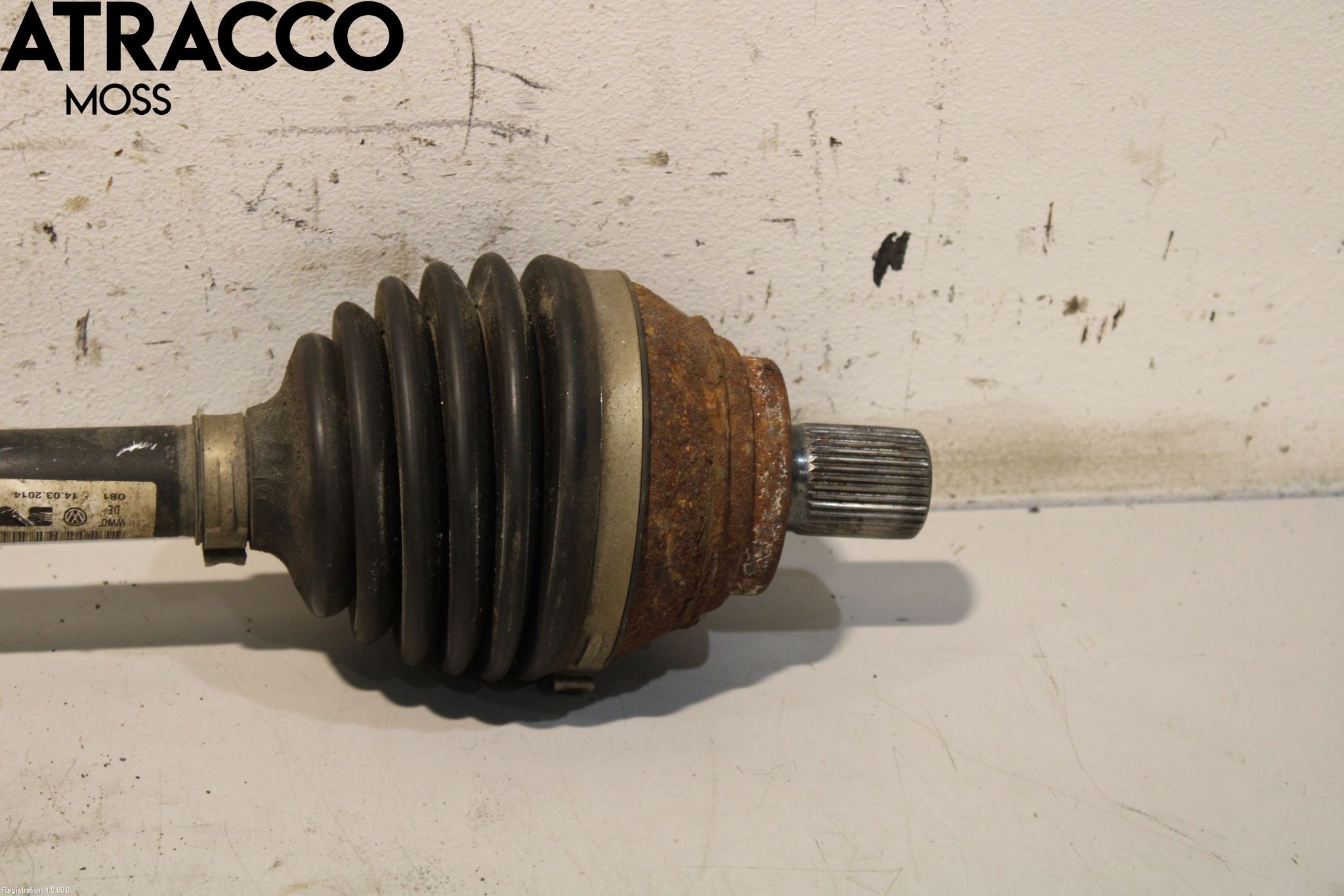 Audi A3/S3 8V 13-20 Drivaksel Foran Kompl Venstre