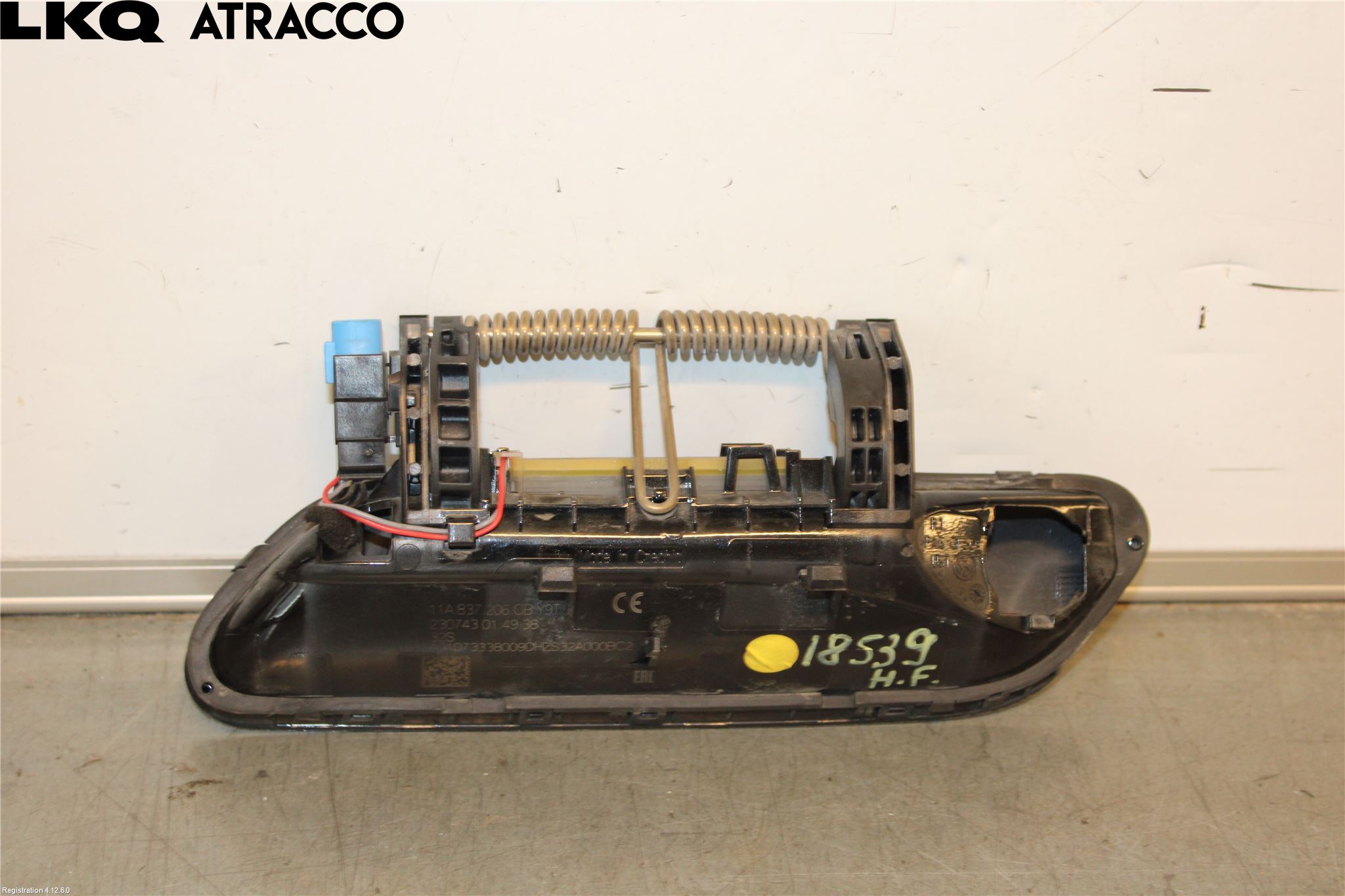 Volkswagen VW ID.4 21- Dørhandtak Ytre Høyre