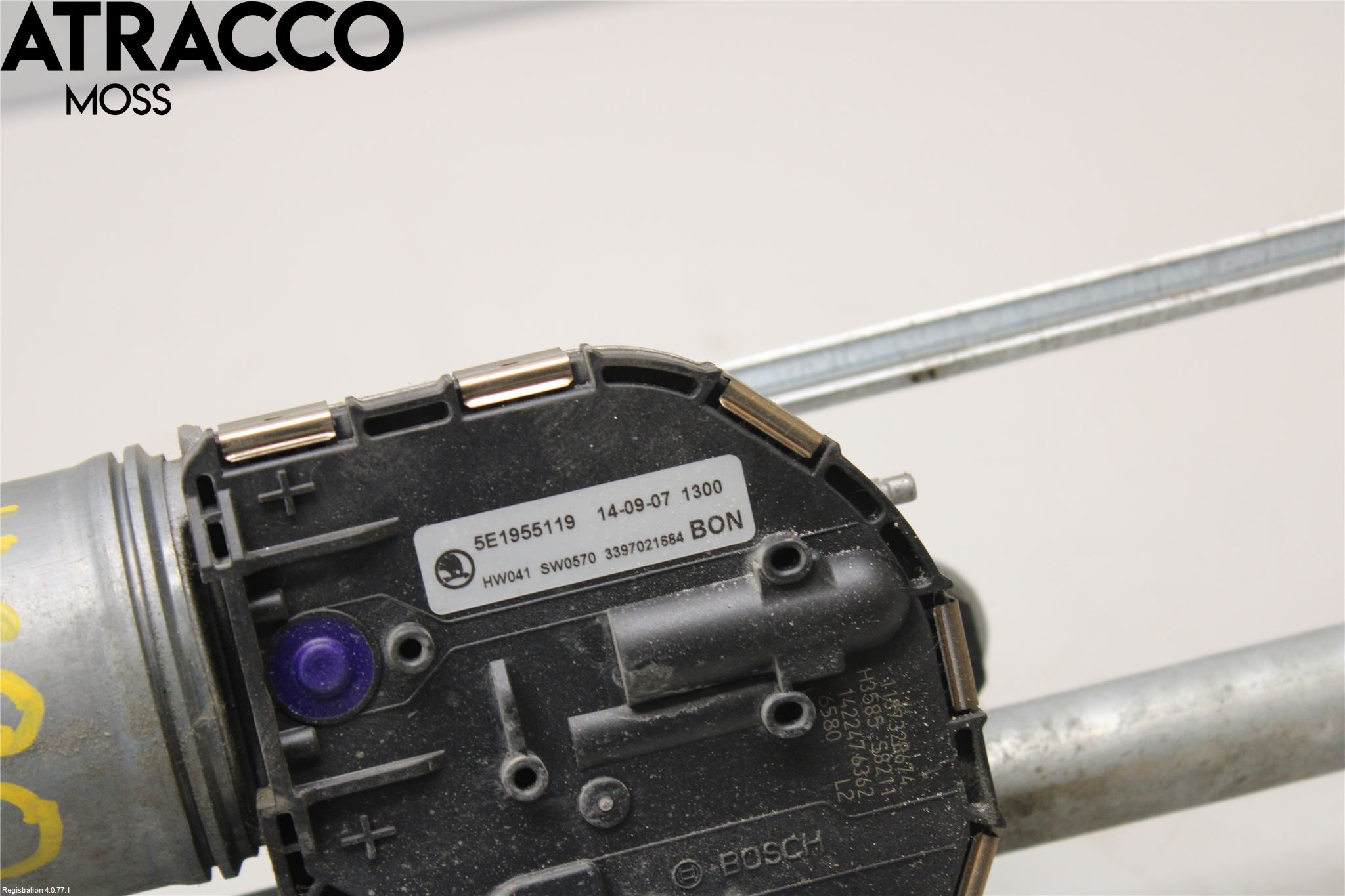 Skoda OCTAVIA (5E) 13-20 Viskermotor Frontrute