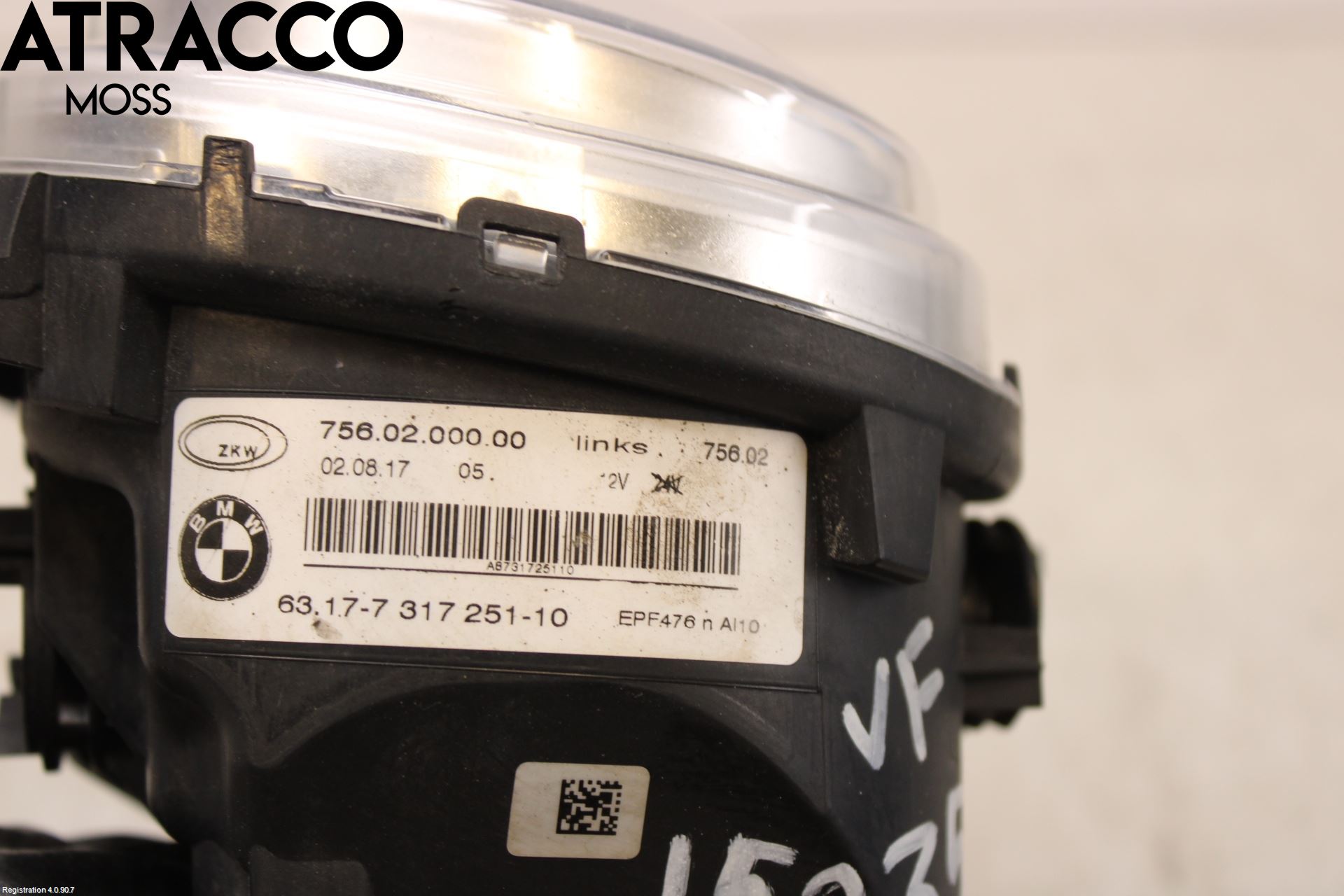 BMW X5 F15 13-18 Frontlykt-Kurve-Tåkelys