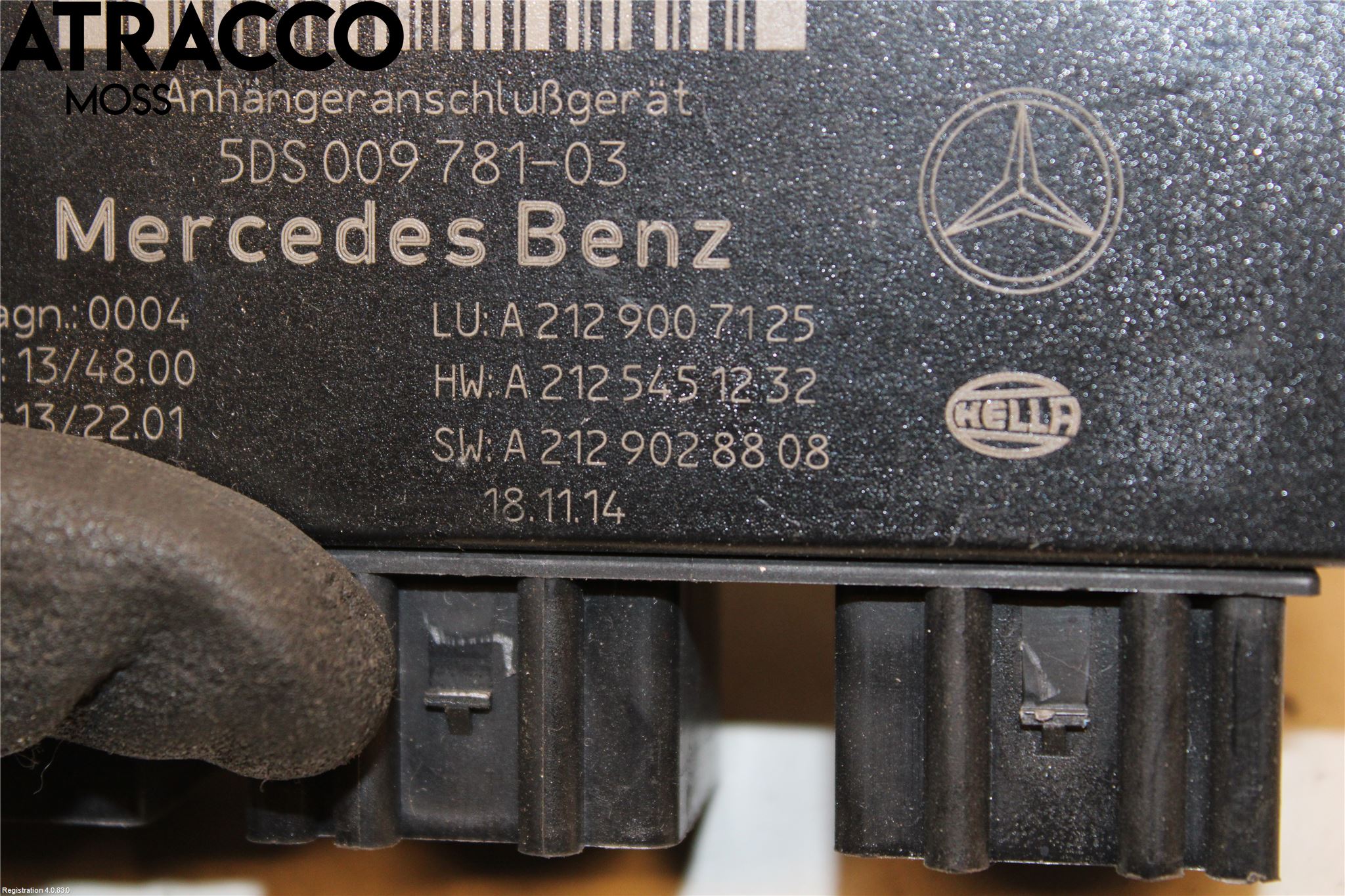 Mercedes-Benz MB E-KLASS (W212) 09-16 Støtfanger Bak Feste