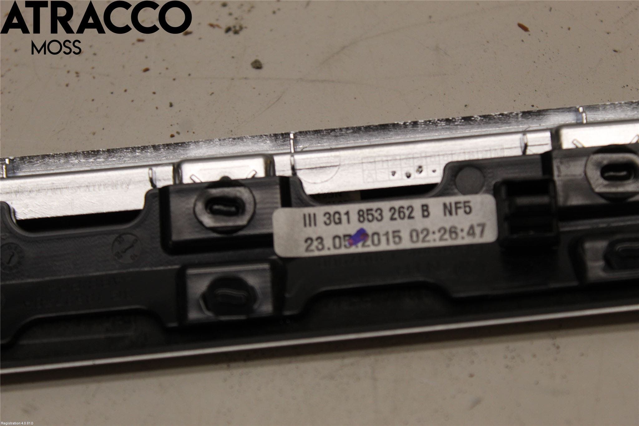 Volkswagen VW PASSAT 15-19 Innr Øvrig