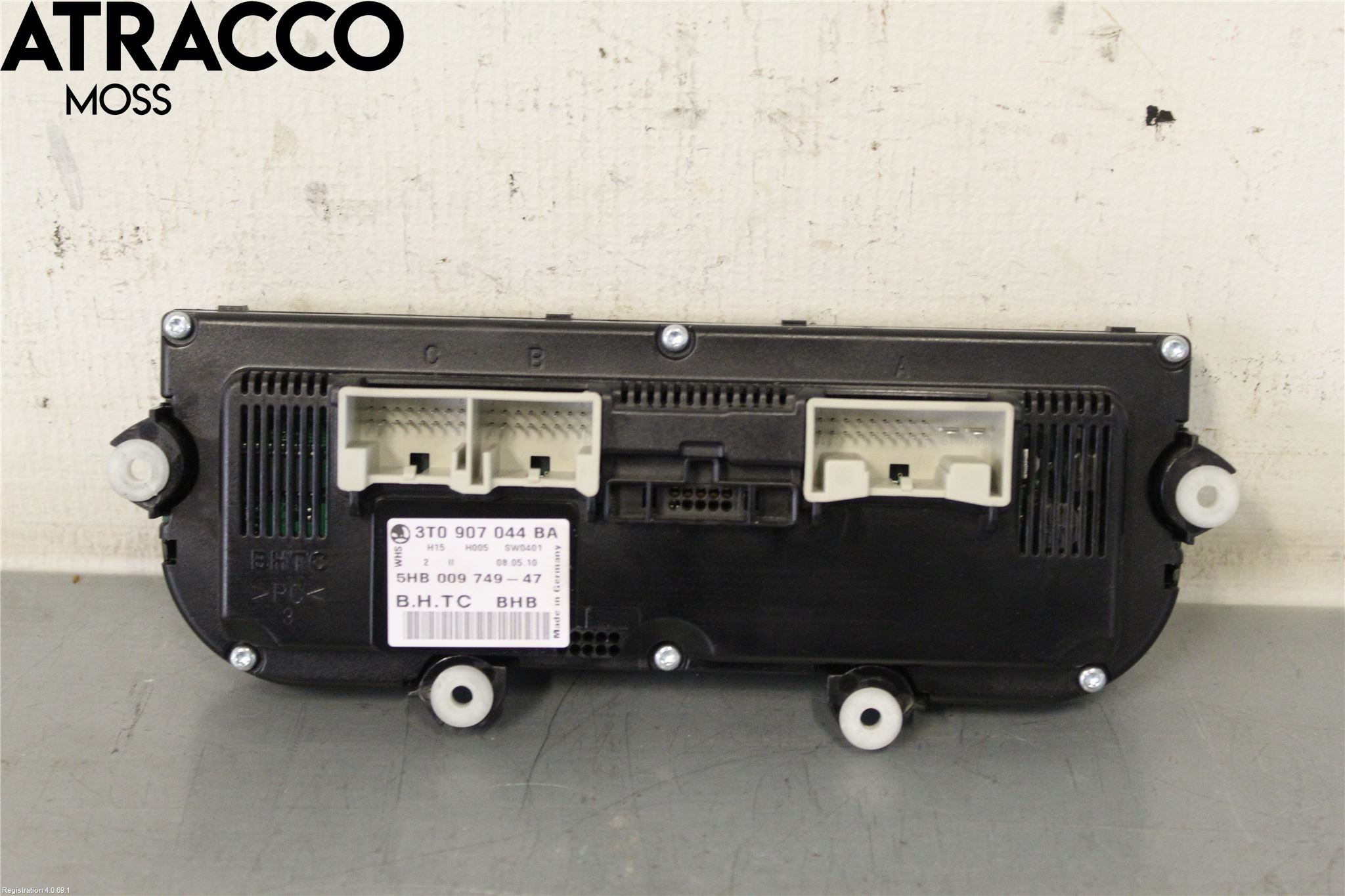 Skoda OCTAVIA (1Z) 05-13 Varme Ac Betjening-Display