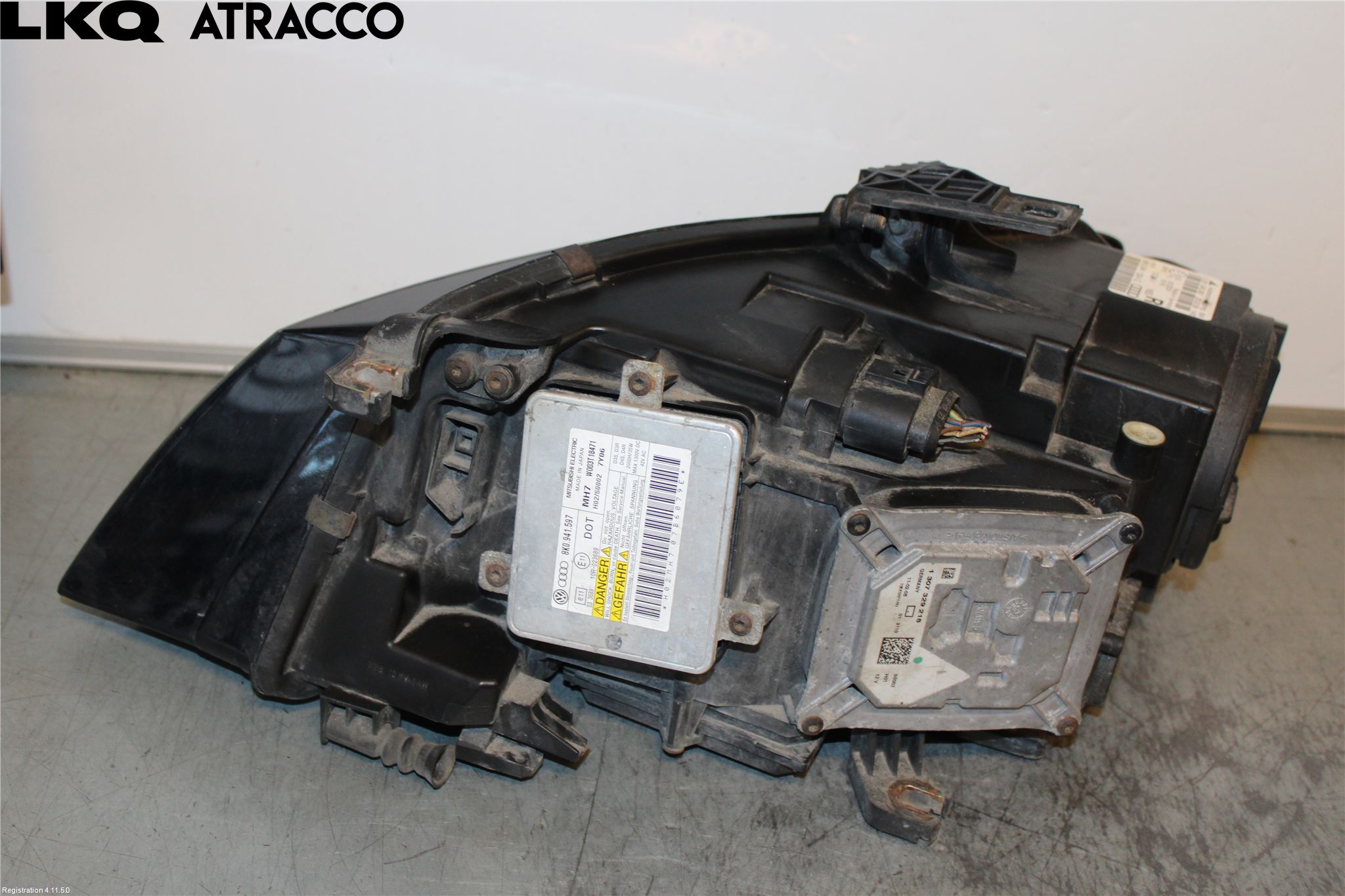 Audi A4/S4 08-11 Frontlykt Høyre