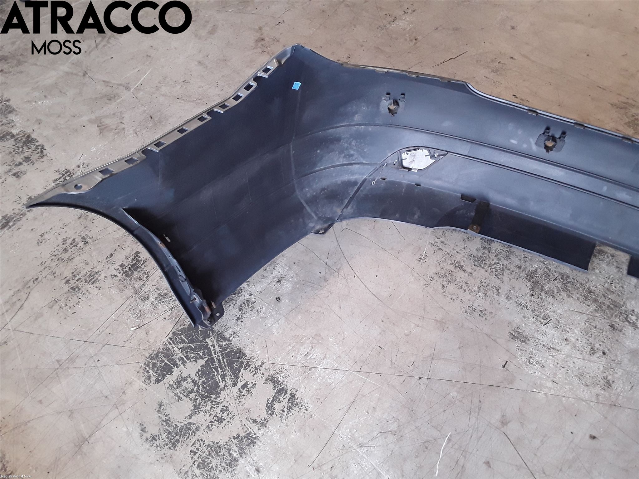 Mercedes-Benz MB C-KLASS (W204) 07-15 Støtfanger Bak