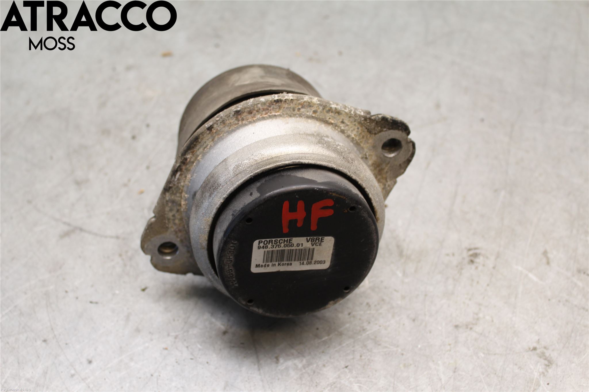 Porsche CAYENNE 03- Motor Feste Gummi