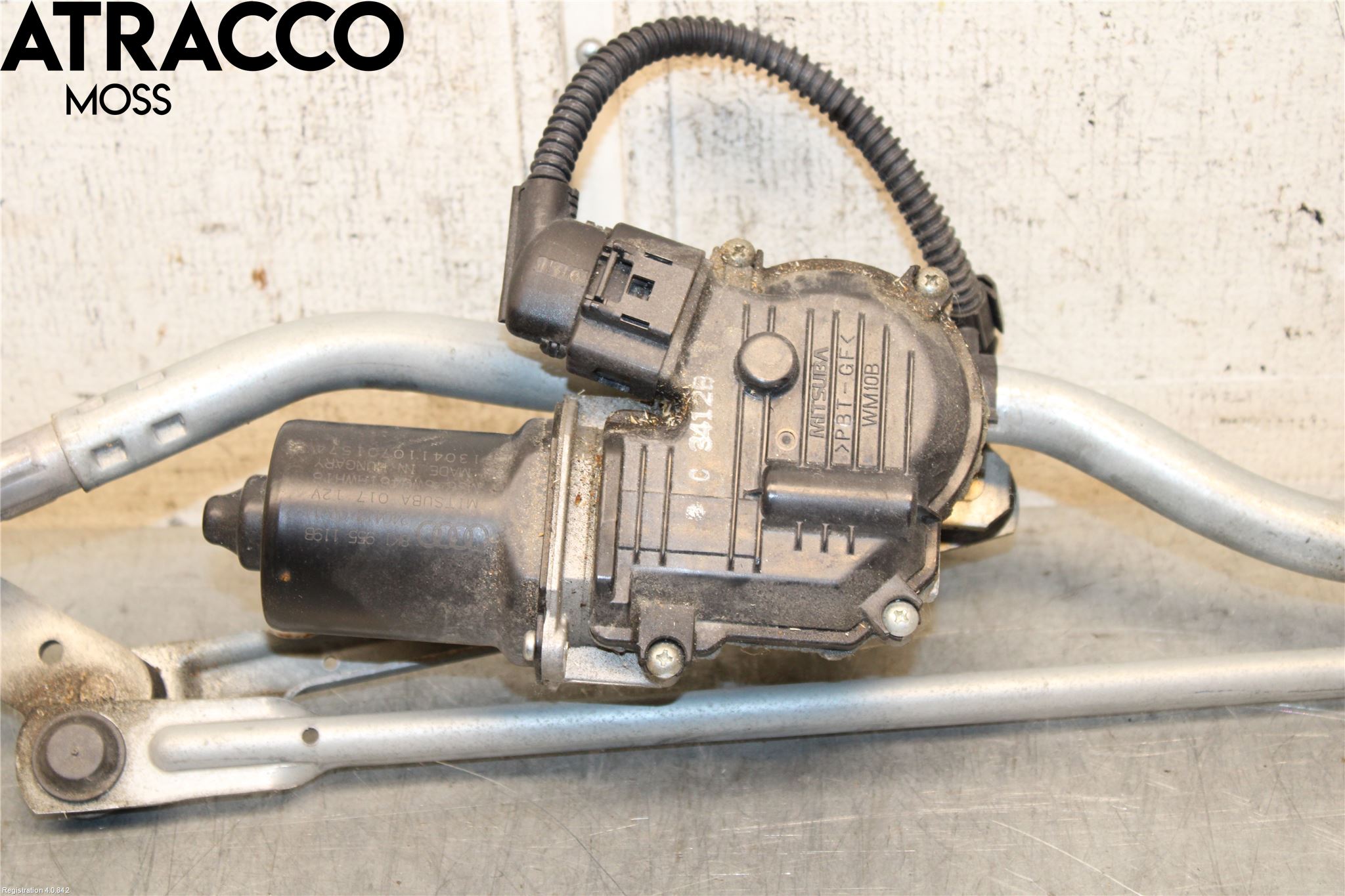 Audi A4 12-15 Viskermotor Frontrute