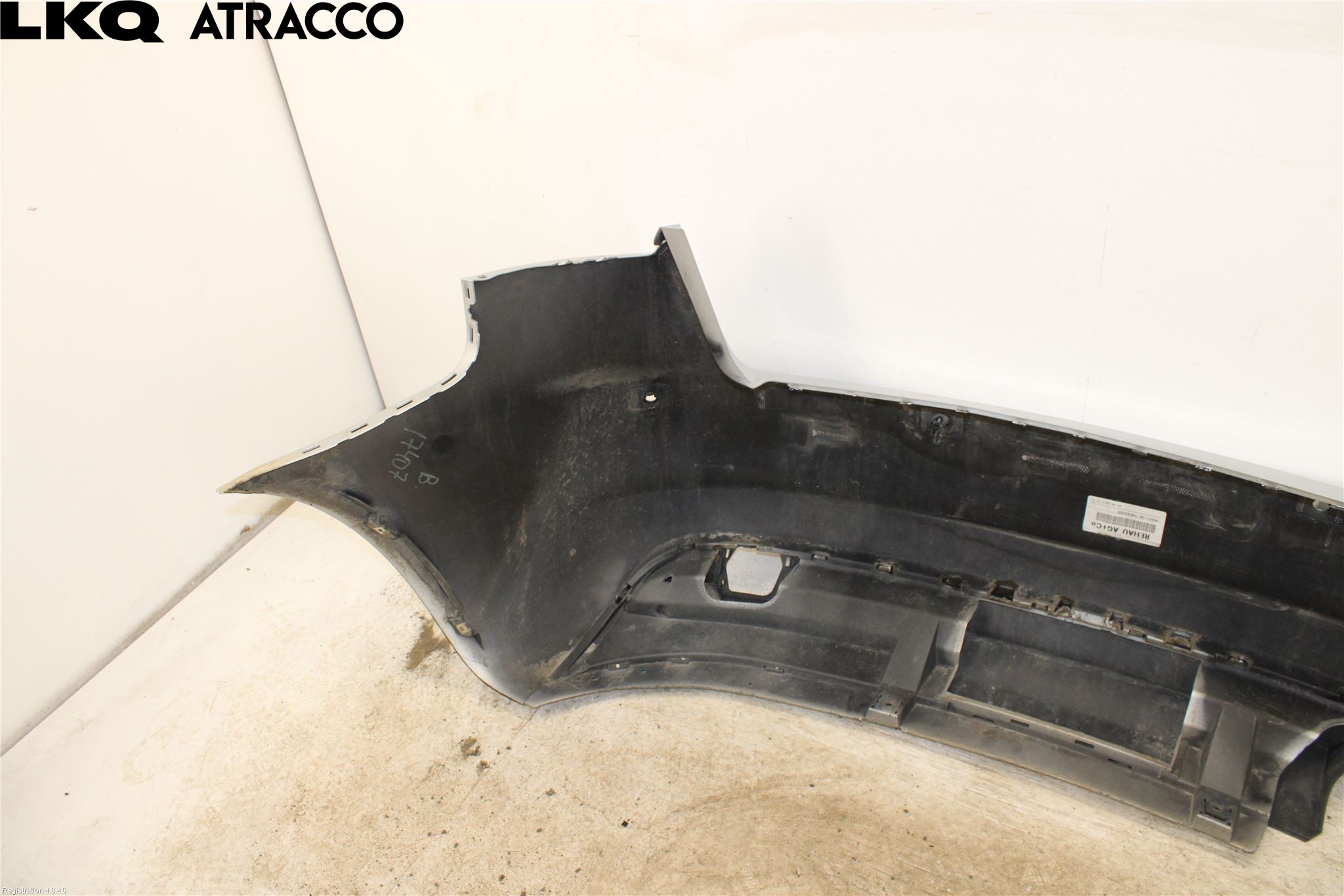 Audi A3/S3 05-13 Støtfanger Bak