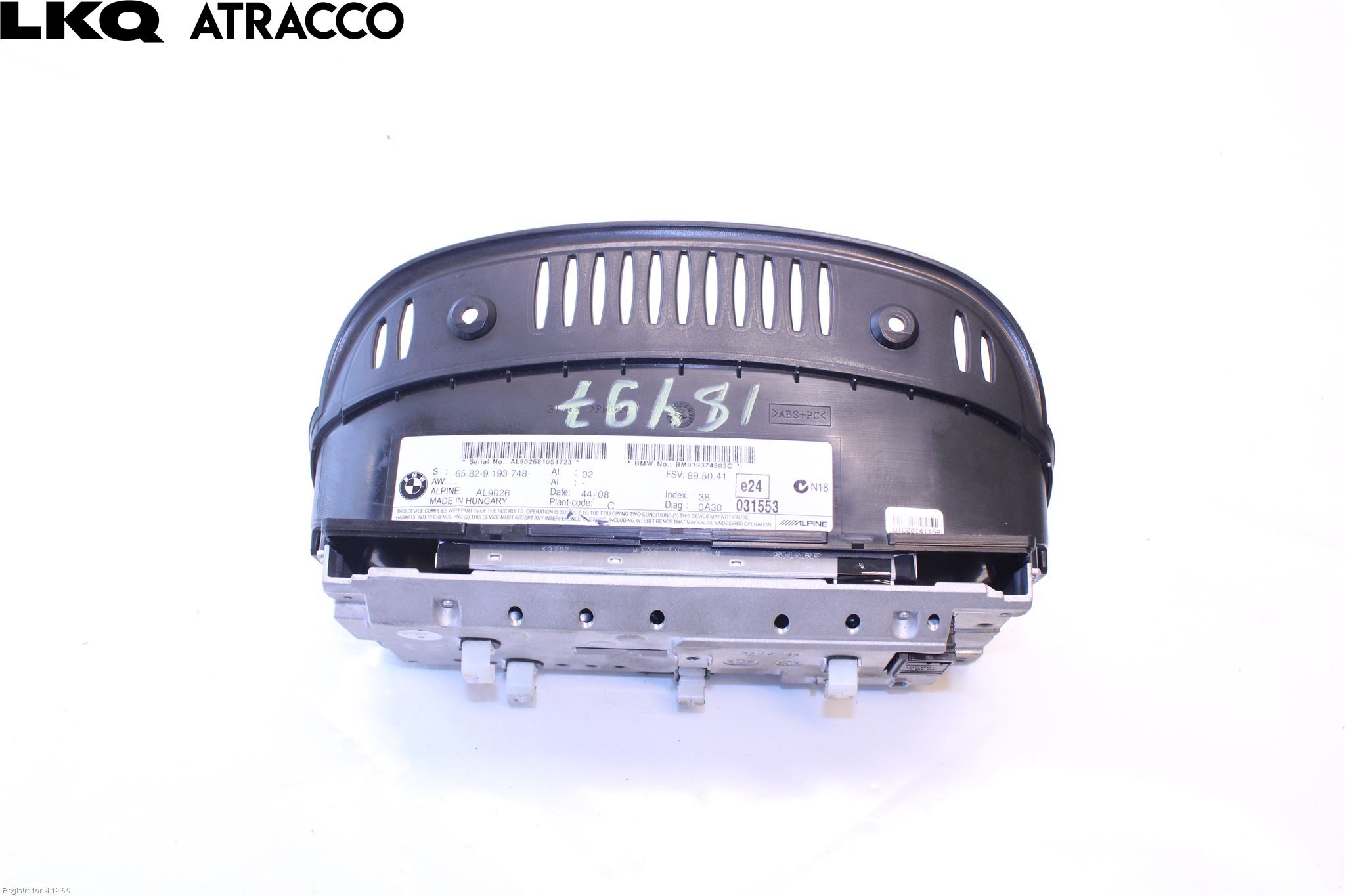 BMW 5 E60/61 Sed/Tou 02-10 Multifunktionsdisplay