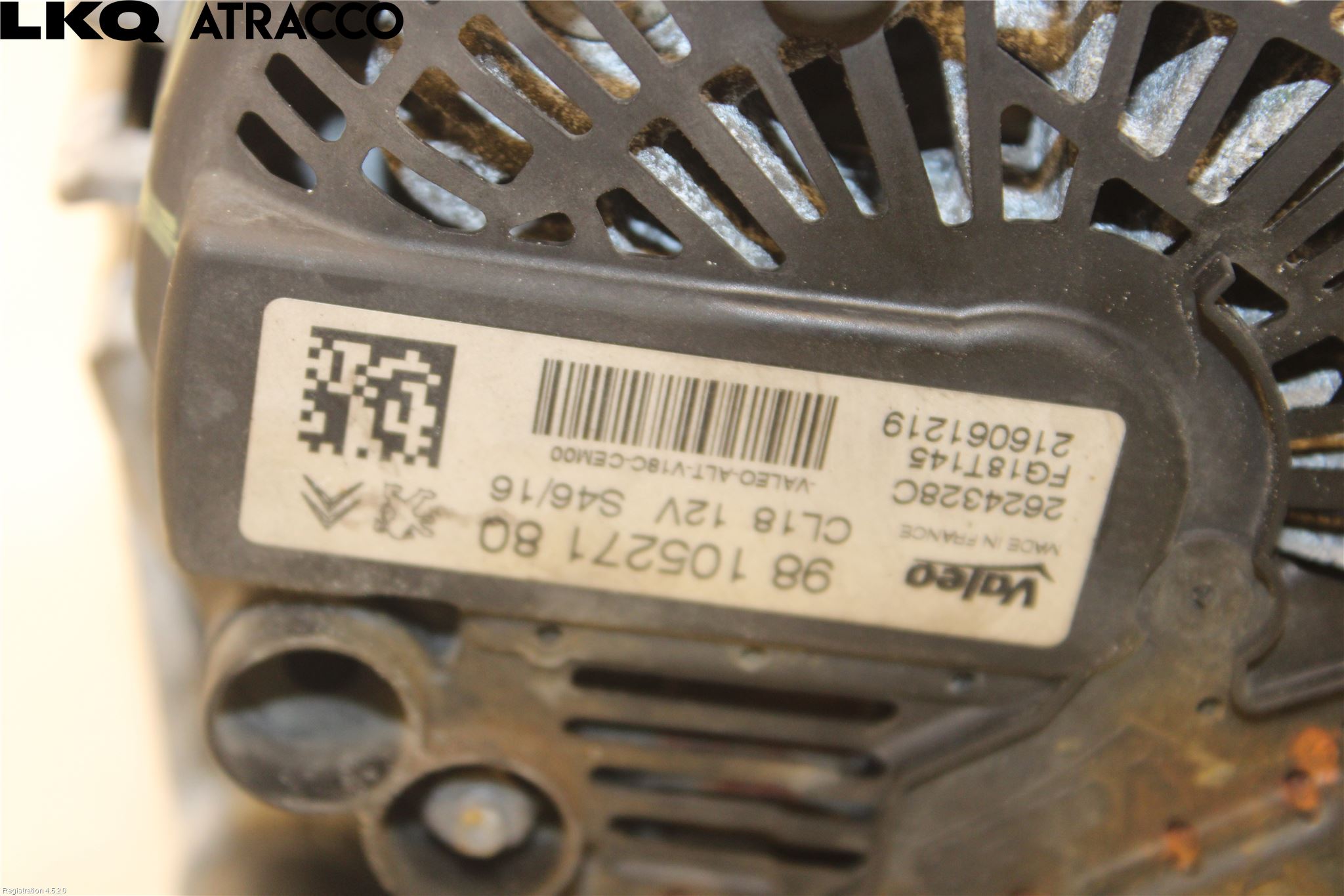 Citroen BERLINGO 08-18 Dynamo