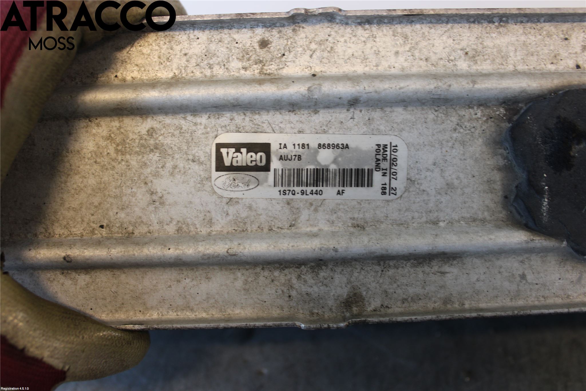 Ford MONDEO     01-06 Intercooler Radiator