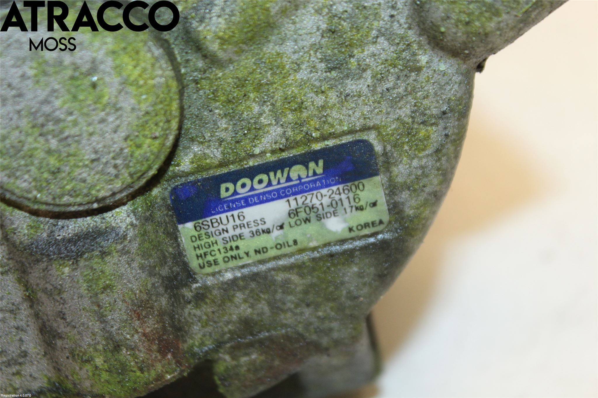 Kia RIO 06-11 Varme Ac Kompressor