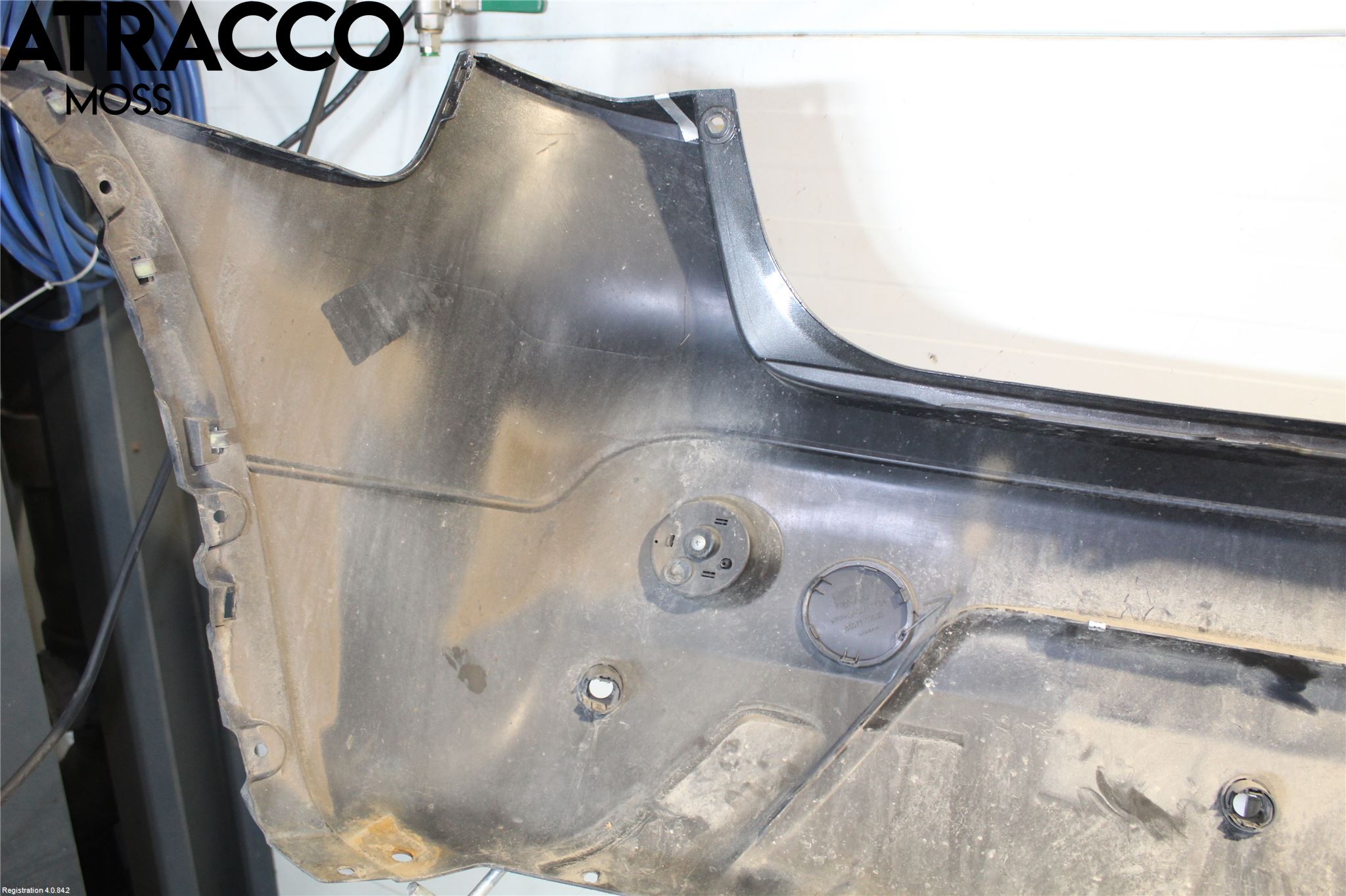 Nissan QASHQAI 10-14 Støtfanger Bak Overtrekk