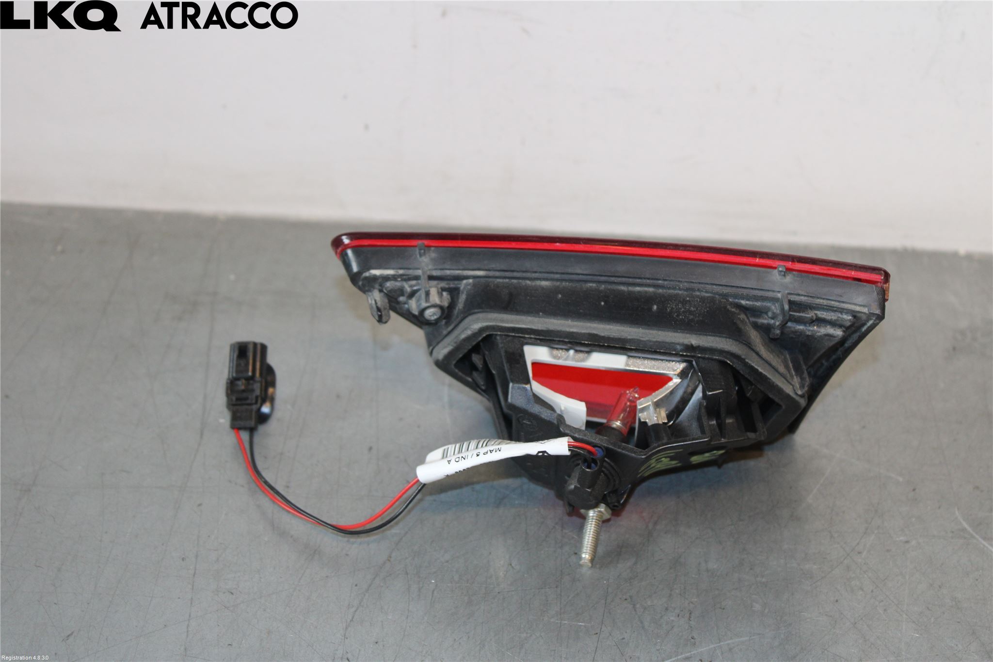 Renault CLIO IV 12-16 Baklykt Venstre  På Luke(Indre