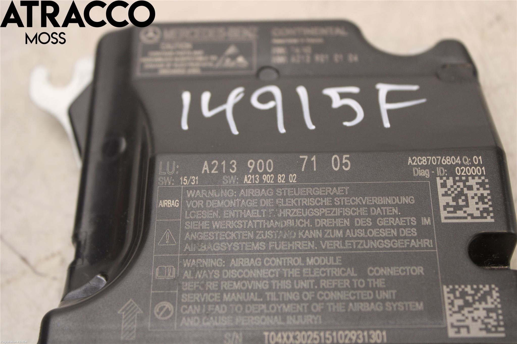 Mercedes-Benz MB E-KLASS (W213) 16-23 Styreenhet Øvrig