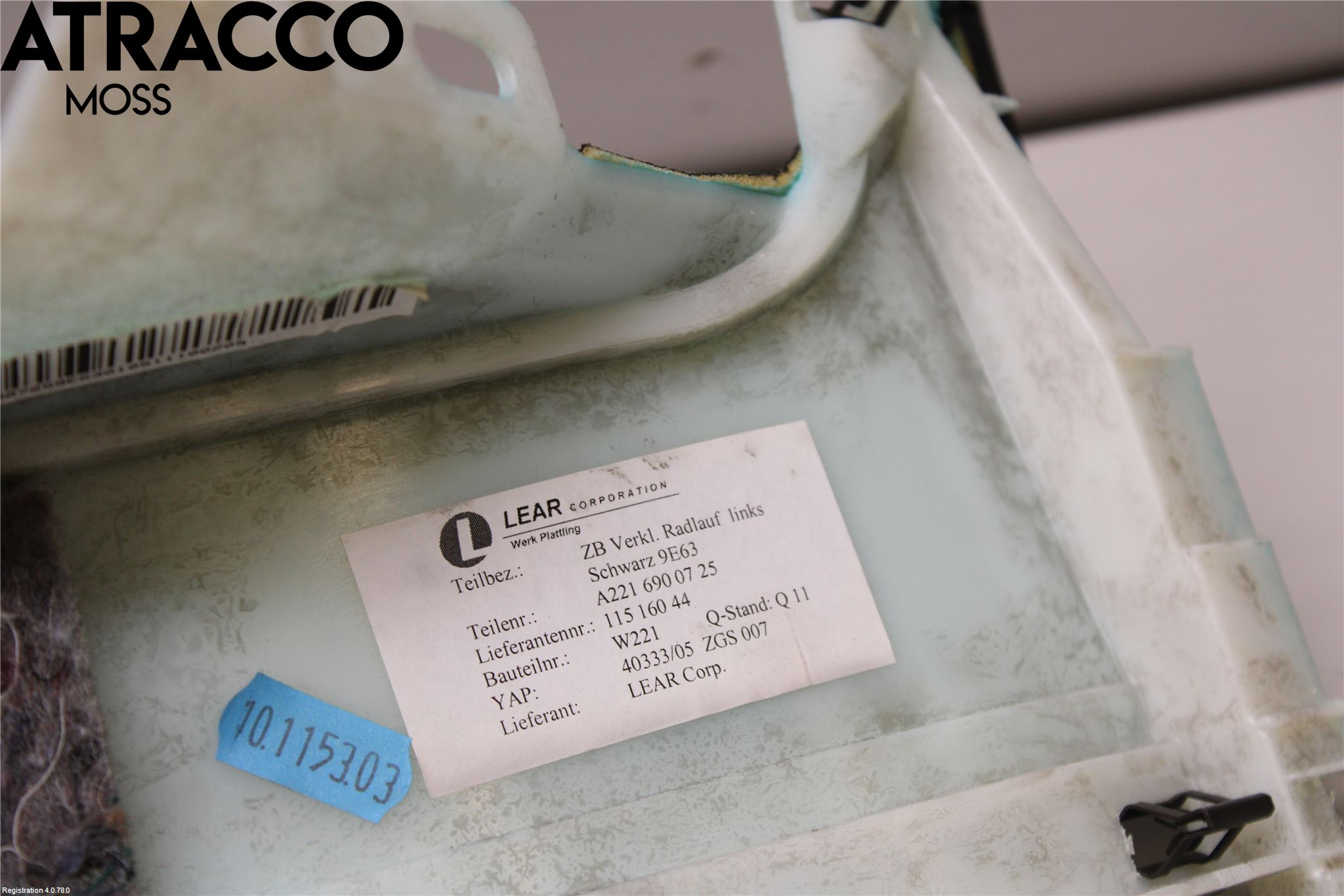 Mercedes-Benz MB S-KLASS (W221) 05-13 Innr Øvrig