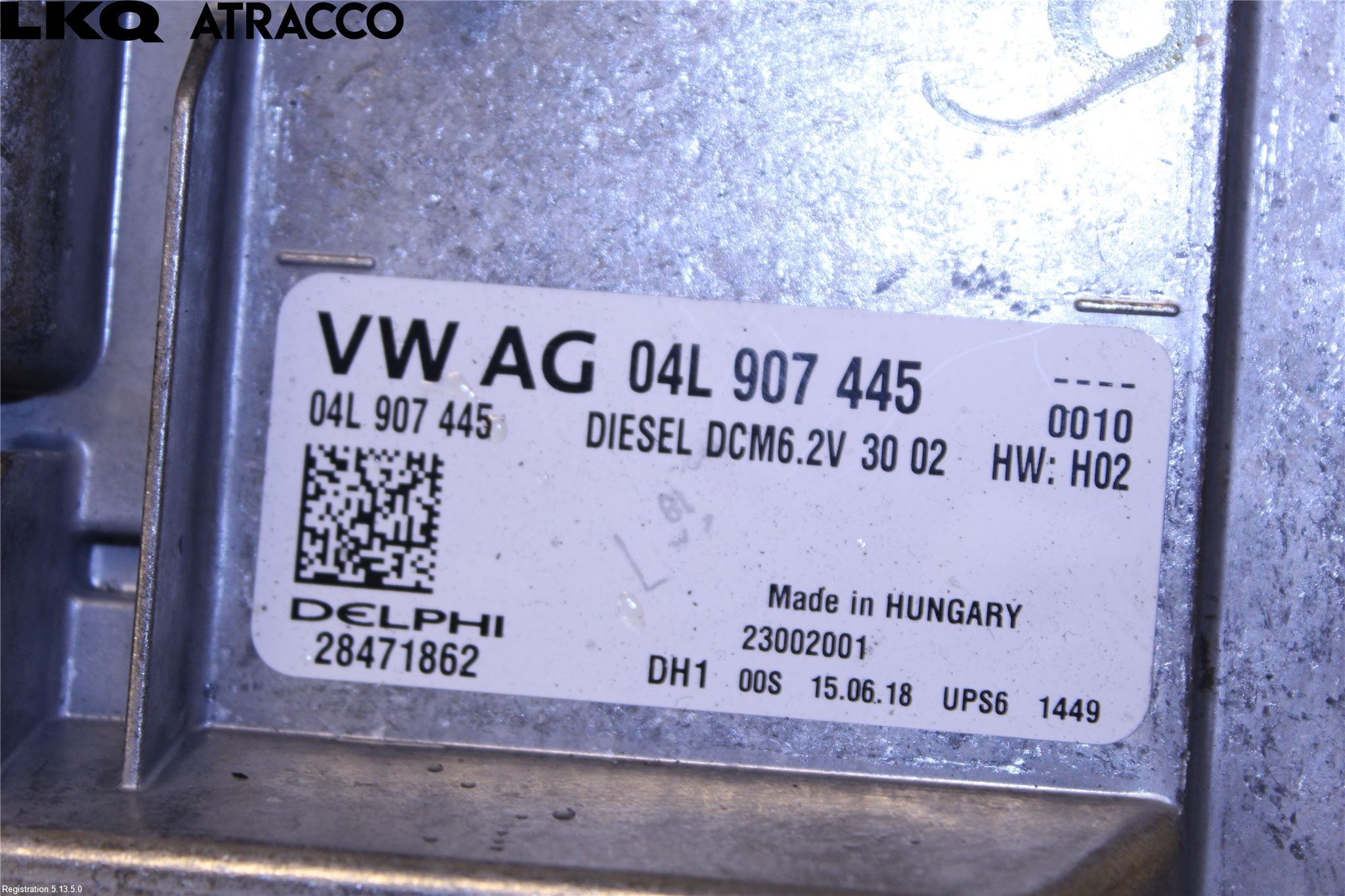 Volkswagen VW TRANSP/CARAVELLE (T6) 16-22 Styreenhet Innsprøytning