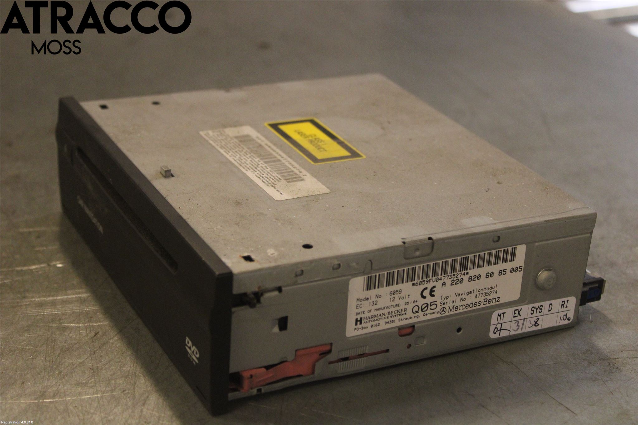 Mercedes-Benz MB E-KLASS (W211) 02-09 Stereo Radio