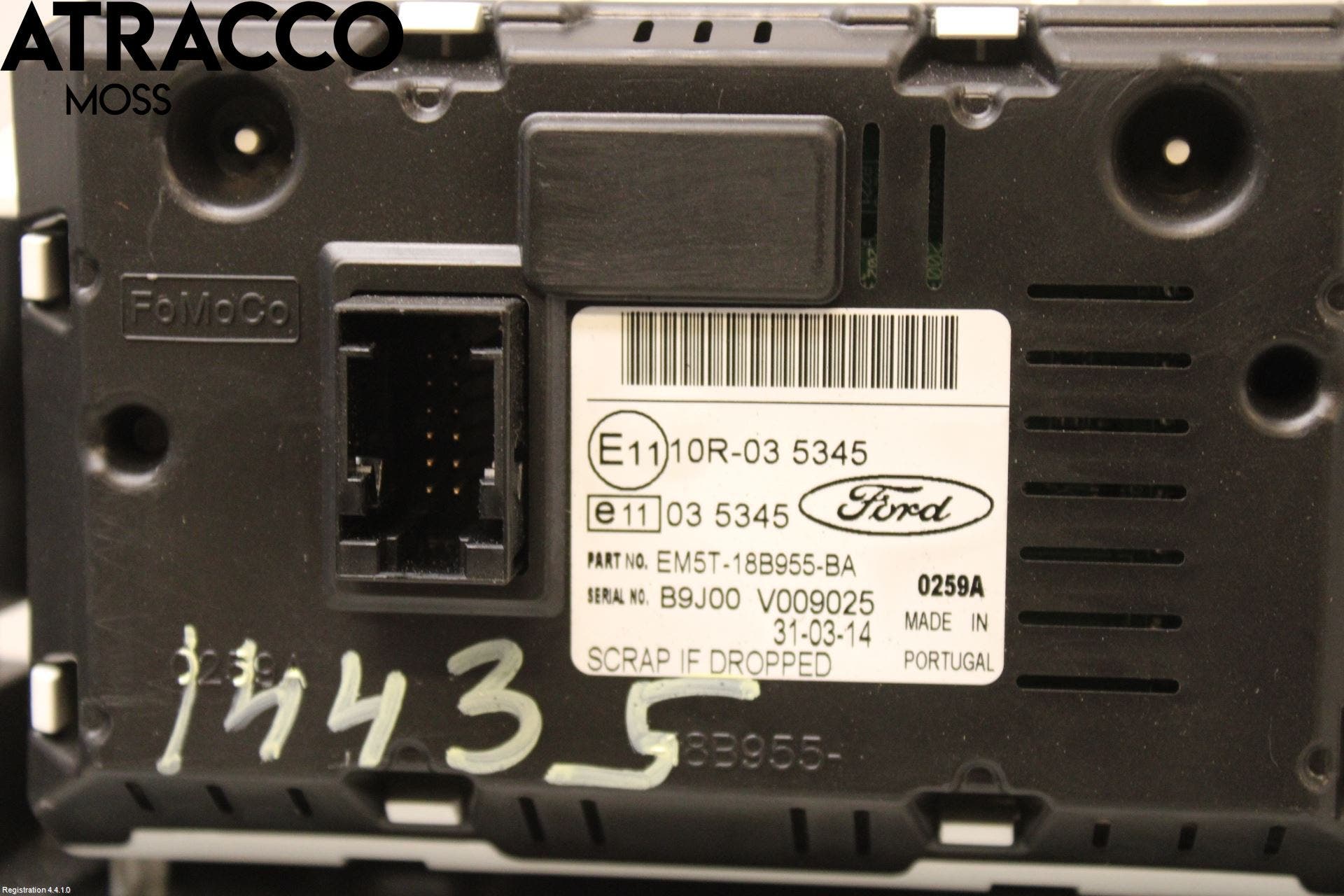 Ford FOCUS 11-14 Multifunktionsdisplay