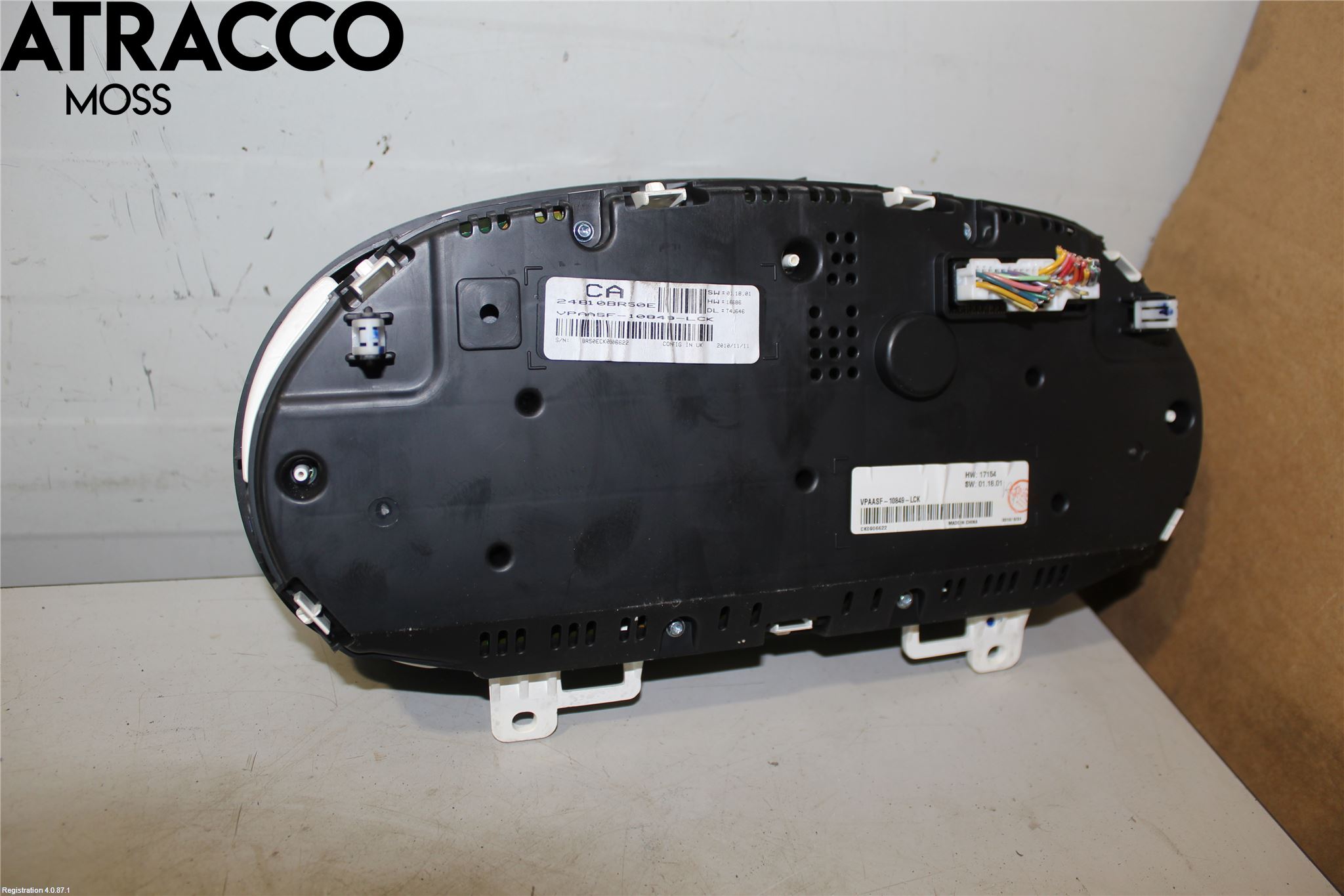 Nissan QASHQAI 10-14 Instr Speedometer