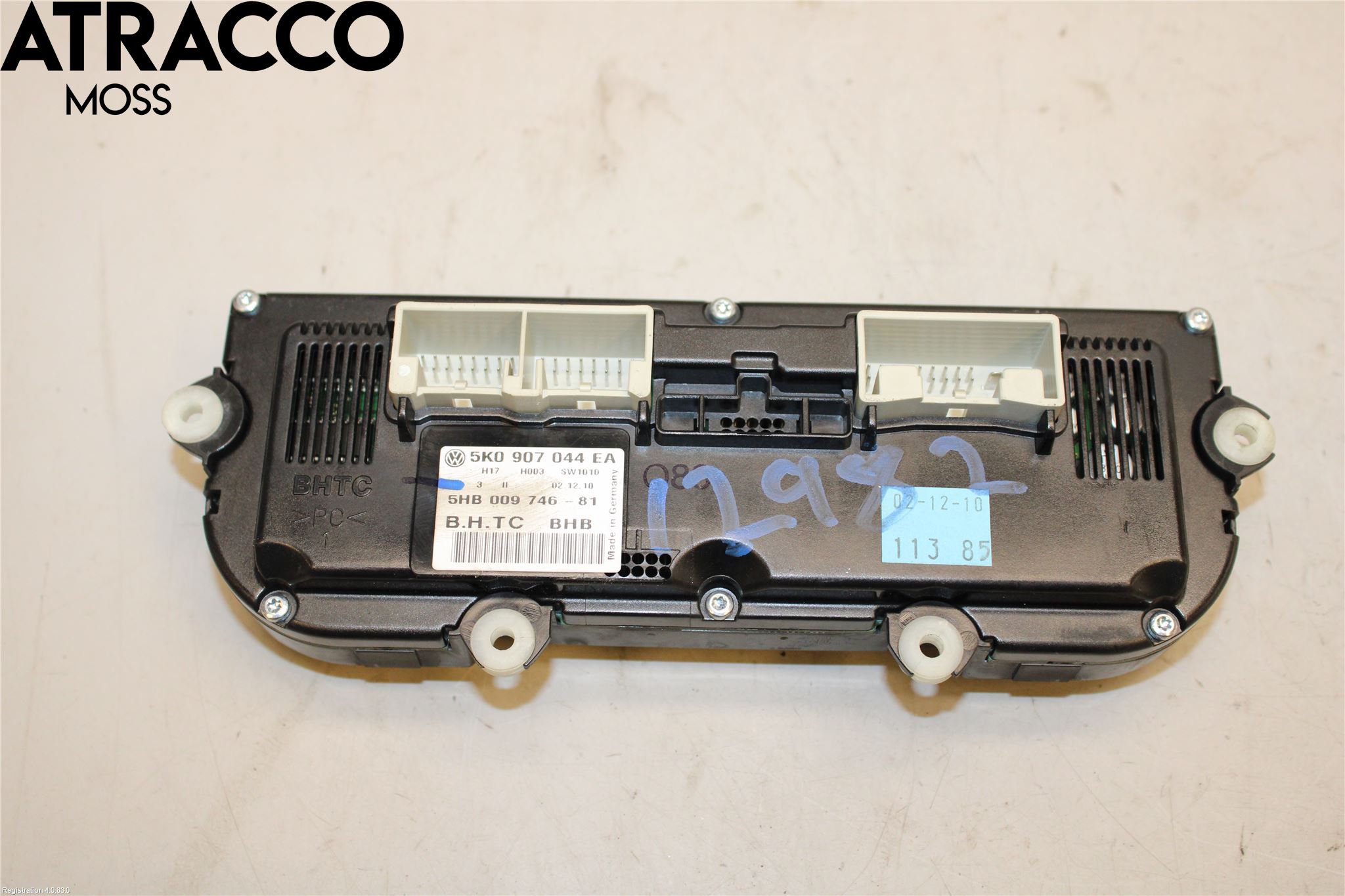 Volkswagen VW PASSAT 11-14 Varme Ac Betjening-Display