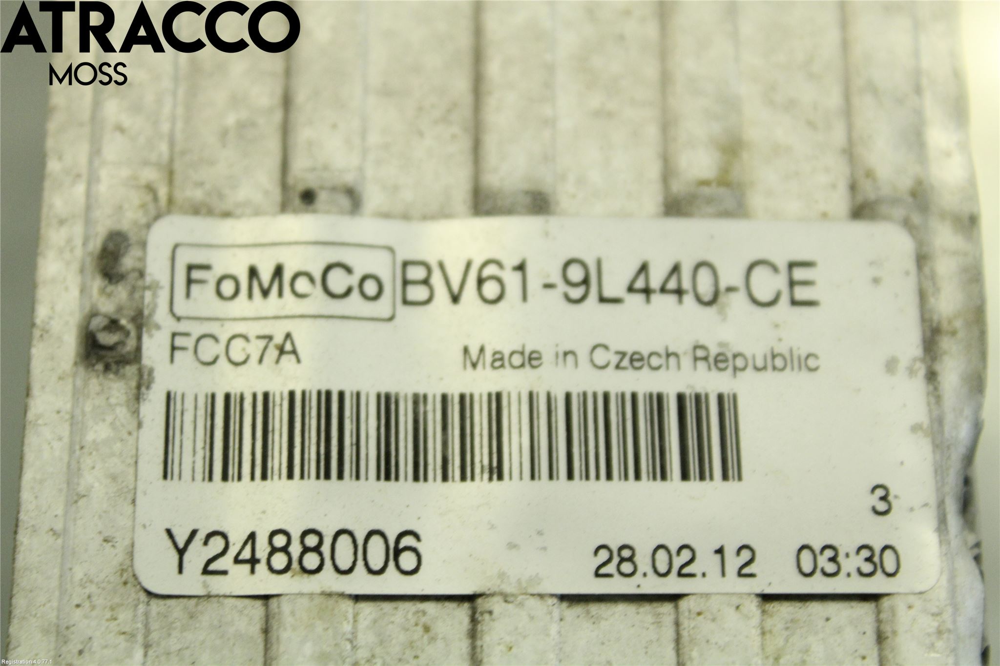 Ford FOCUS 11-14 Intercooler Radiator