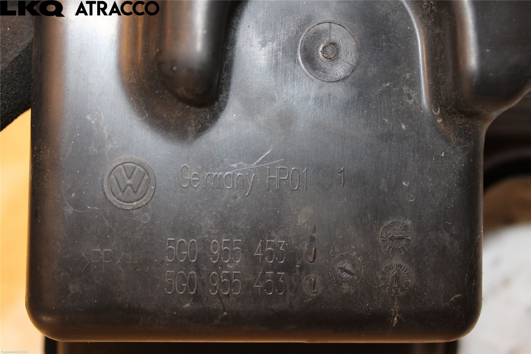 Volkswagen VW GOLF / E-GOLF VII 13-20 Spylerbeholder Frontrute