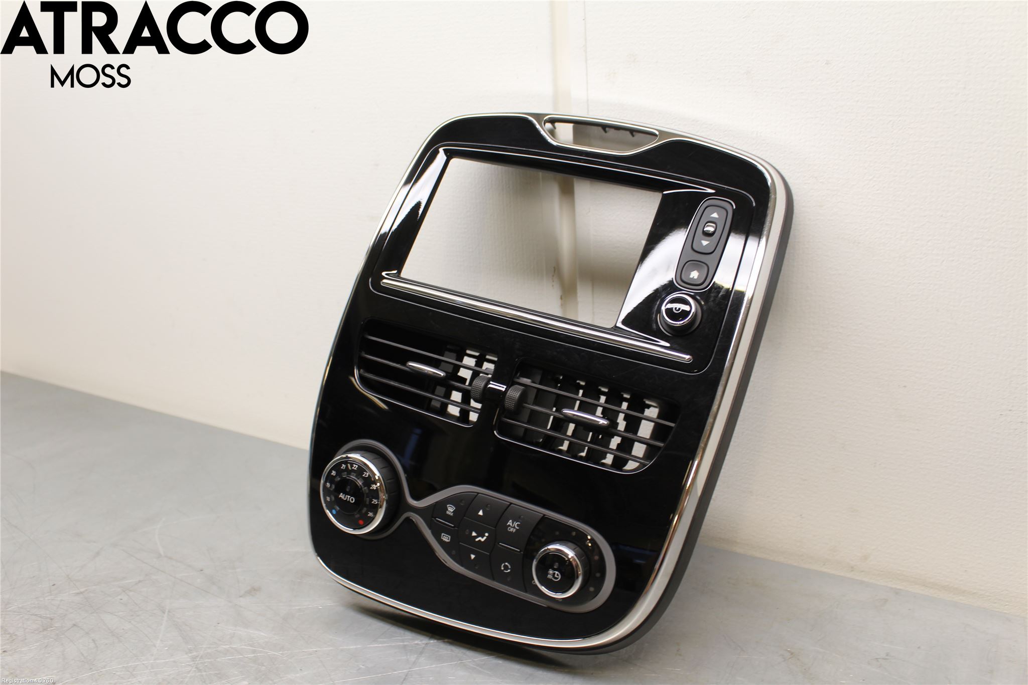 Renault ZOE/E-TECH 13- Varme Ac Betjening-Display