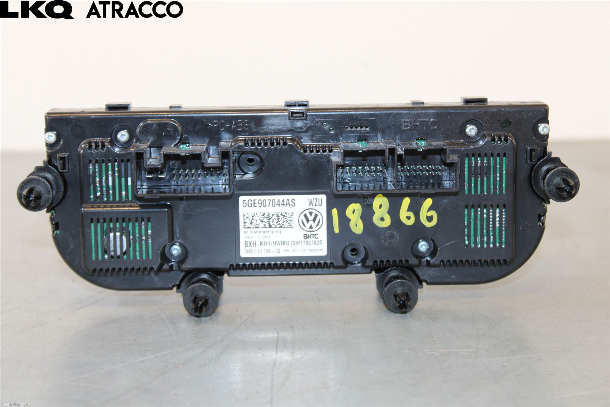 Volkswagen VW PASSAT 15-19 Varme Ac Betjening-Display