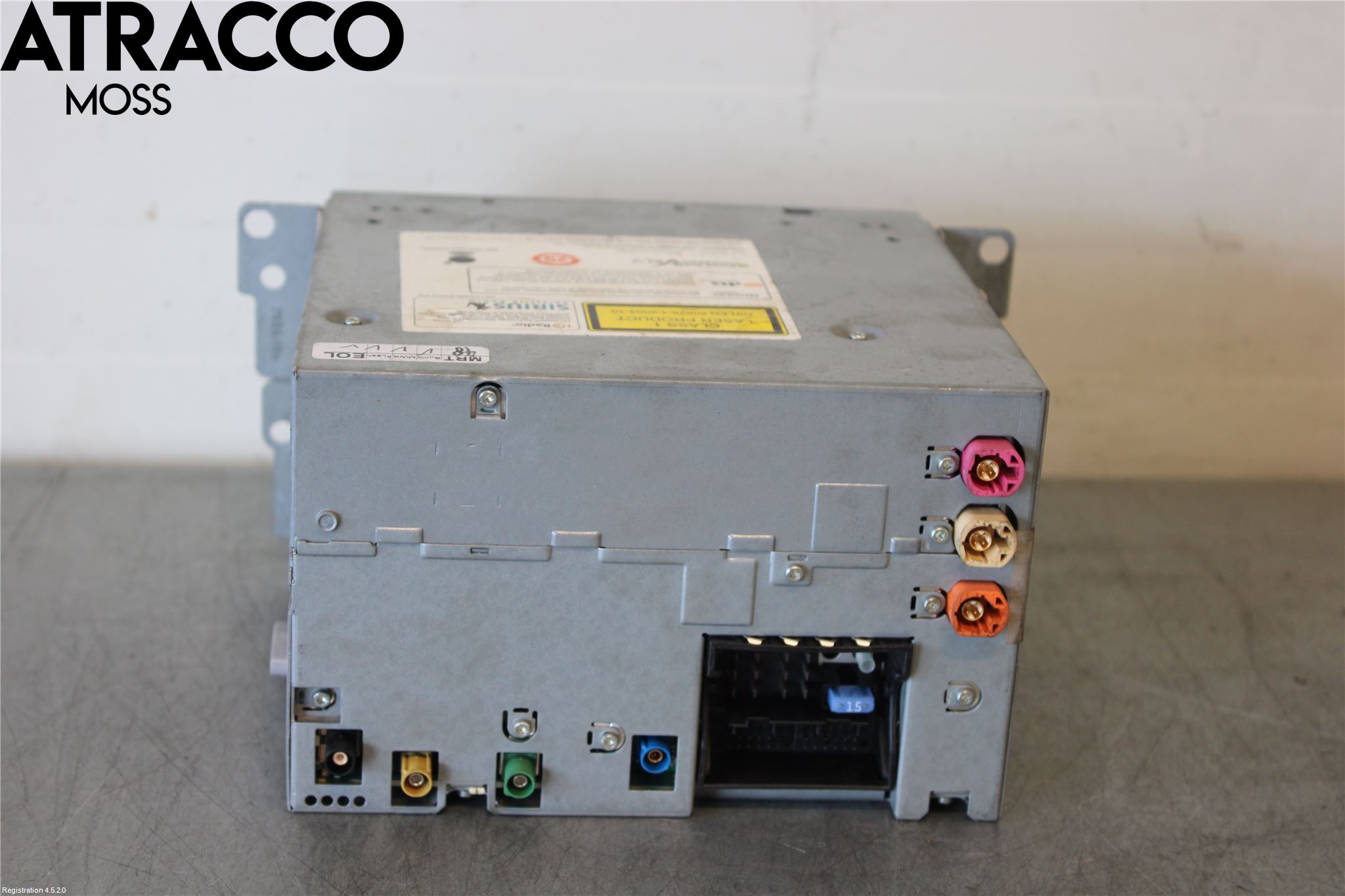 BMW 5 F10/F11/F18 09-17 Stereo Radio Med Cd
