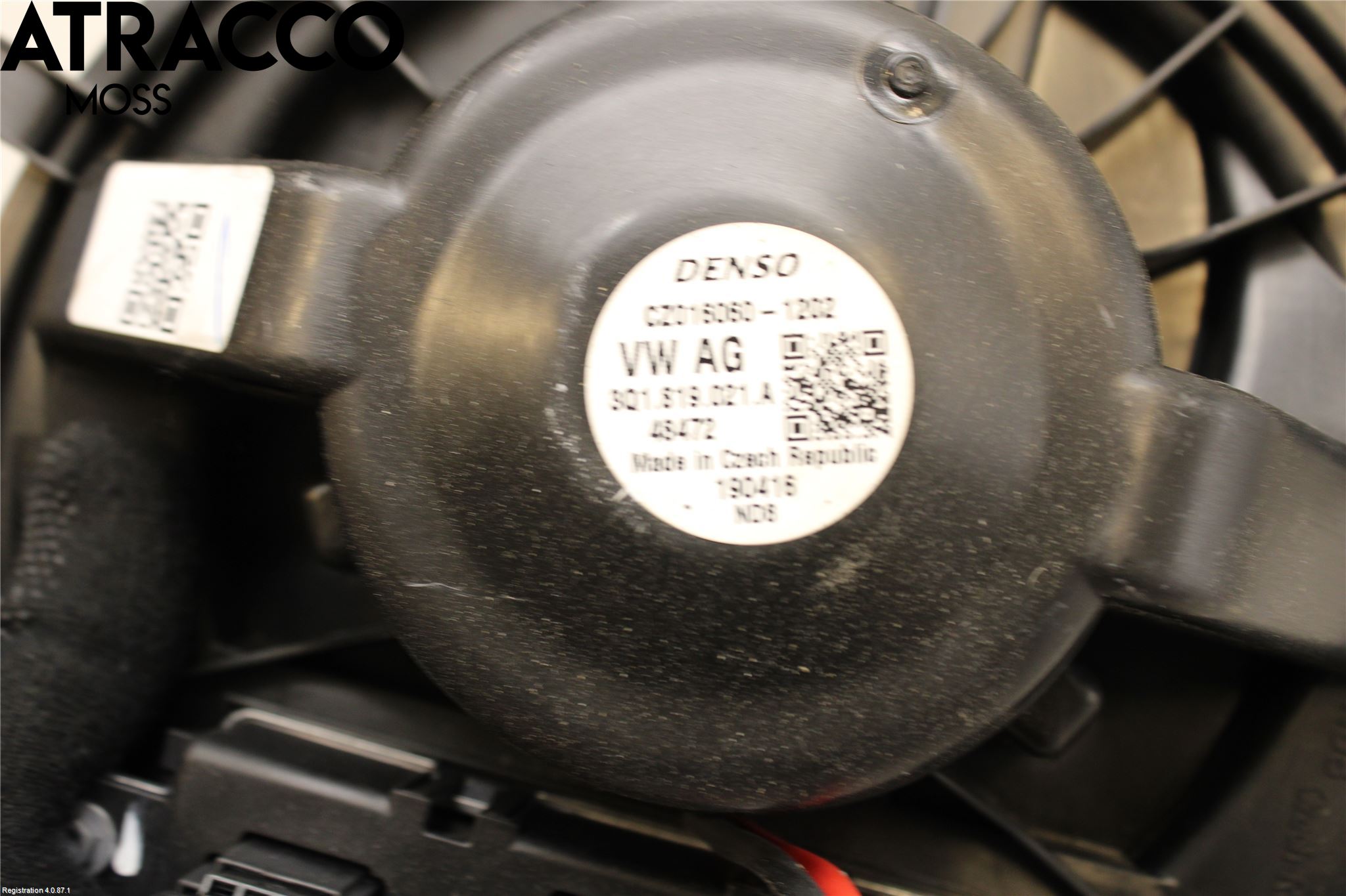 Volkswagen VW PASSAT 15-19 Varme Ac Varmeapparatvifte