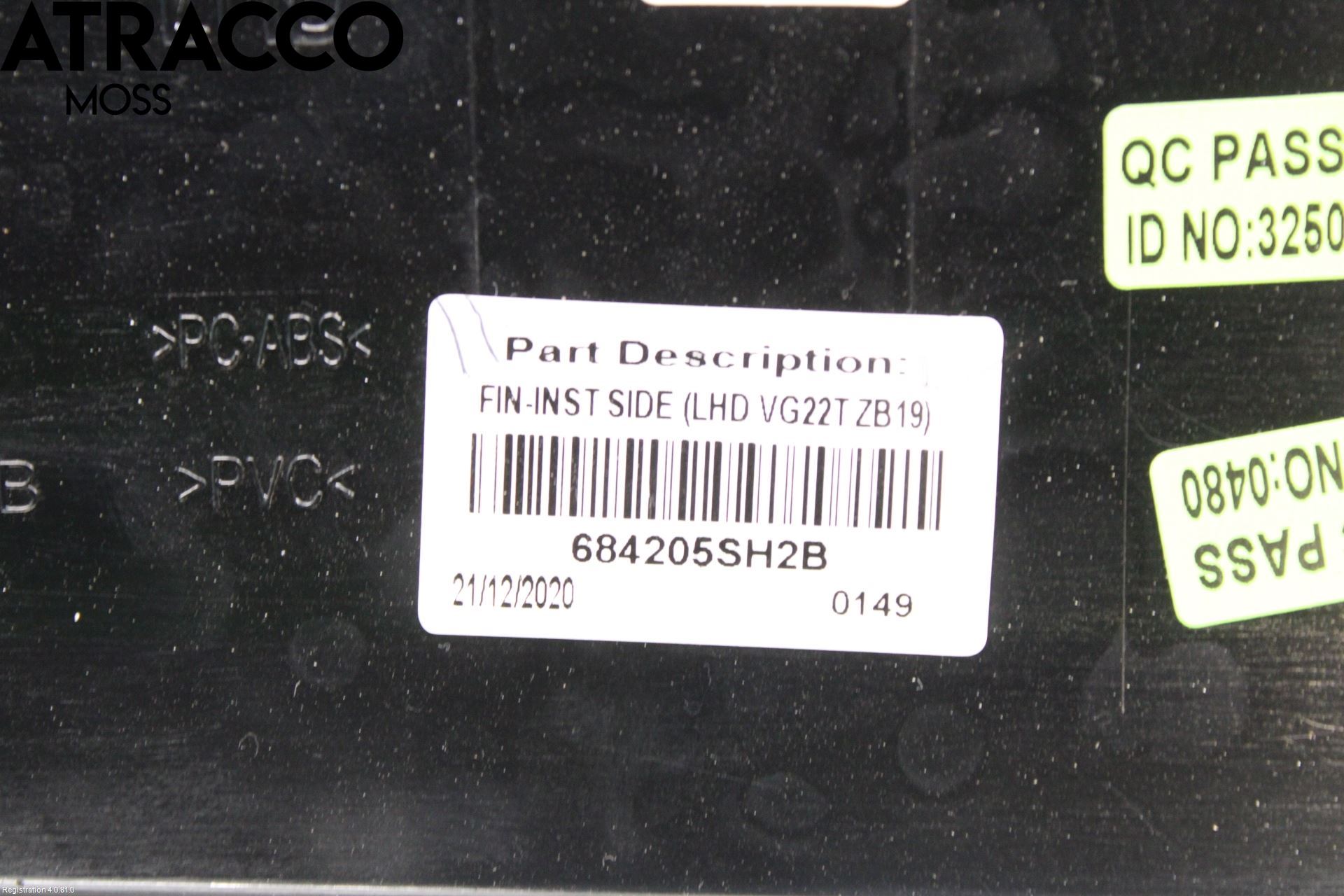 Nissan LEAF 18- Dashbord Kanal - Dyse