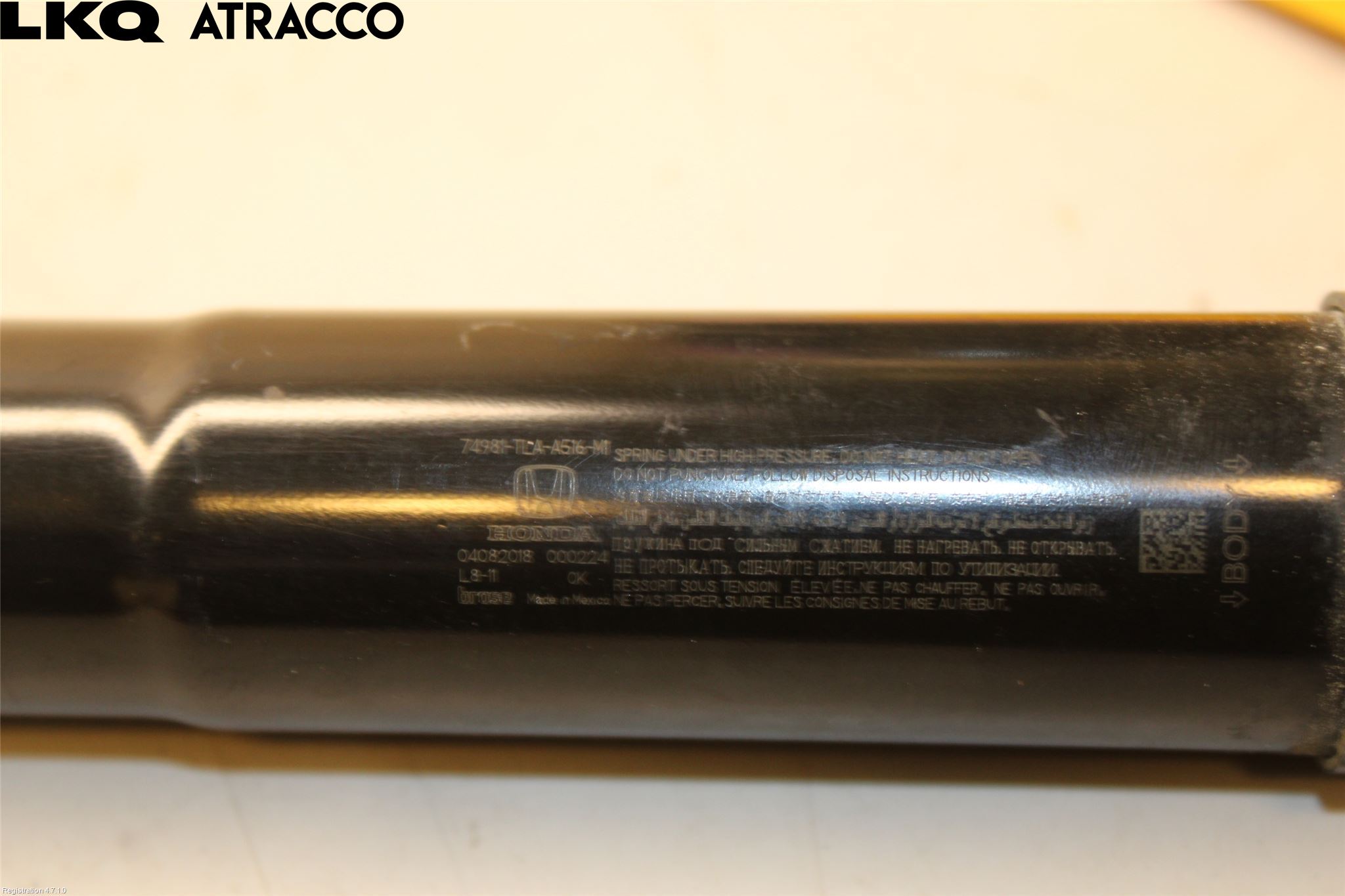 Honda CR-V 19-22 Bakluke Demper-Gassfjær