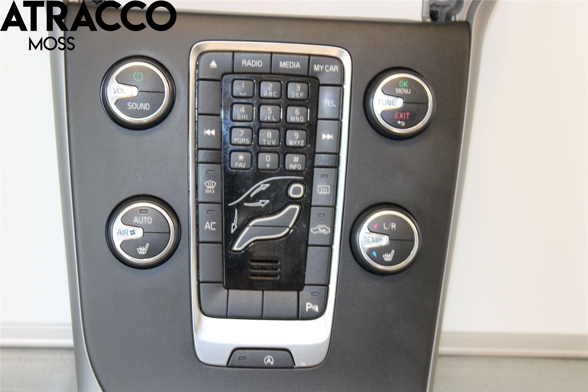 Volvo V40 12-19 Varme Ac Betjening-Display