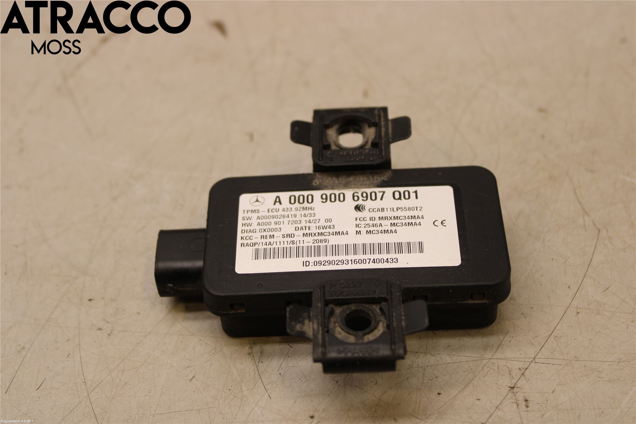 Mercedes-Benz MB C-KLASS (W205) 14-21 Styreenhet Øvrig