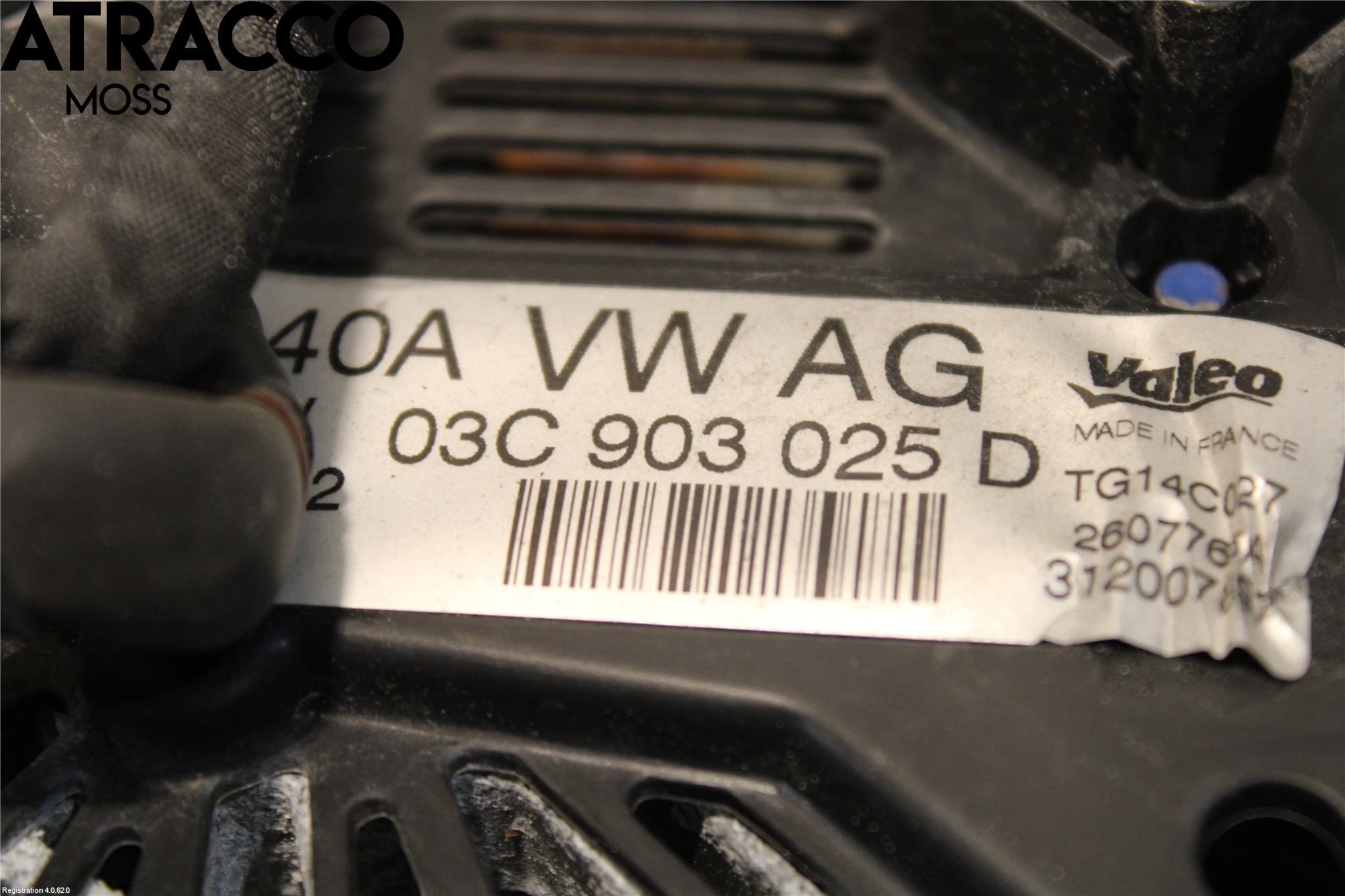 Volkswagen VW GOLF VI 09-13 Dynamo